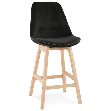 Alterego MORISS MINI Middelhoge snackkruk - Zwart
