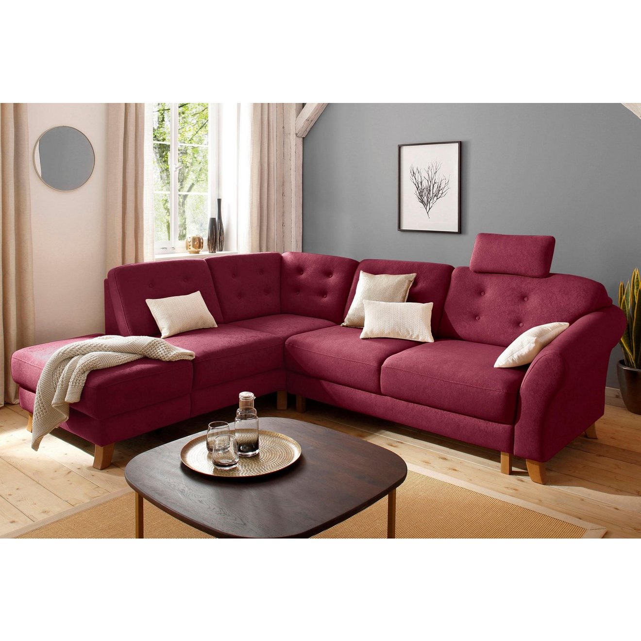 Home affaire Hoekbank Trondheim L-vorm