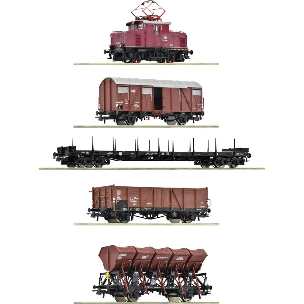 Roco 5500003 H0 5-delige set goederentrein „Oberammergau” van de DB