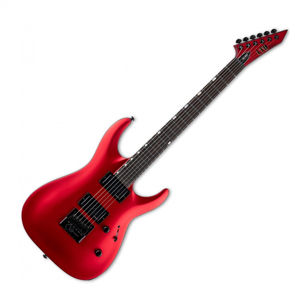 ESP Guitars ESP LTD MH-1000 Evertune Candy Apple Red Satin