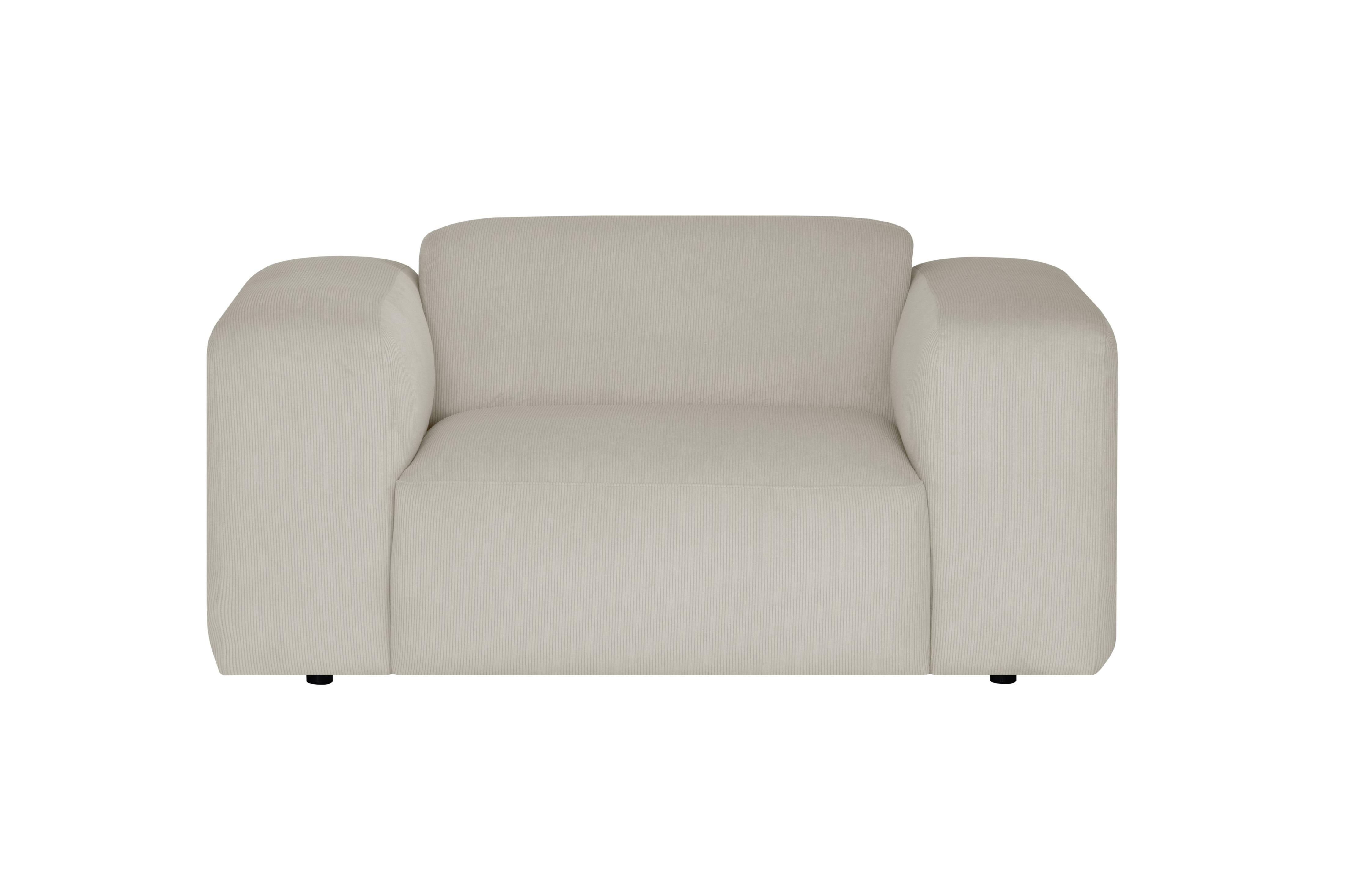 NADUVI Collection Fauteuil Hilton ribstof | 