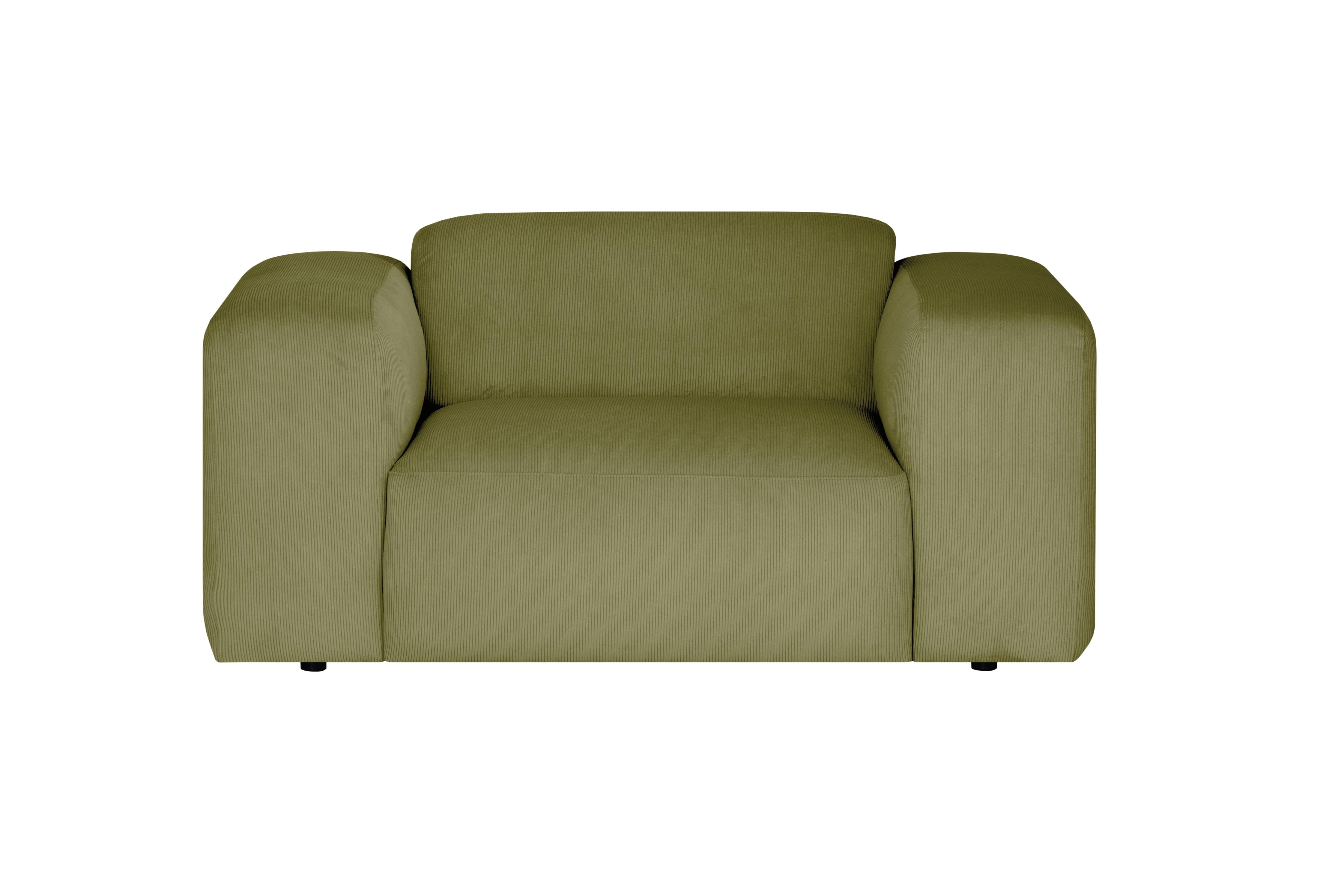 NADUVI Collection Fauteuil Hilton ribstof | 
