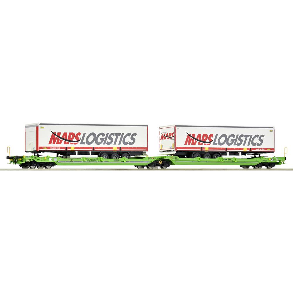 Roco 6600005 H0 dubbeltasje-gelede wagon T3000e van de CFL Cargo