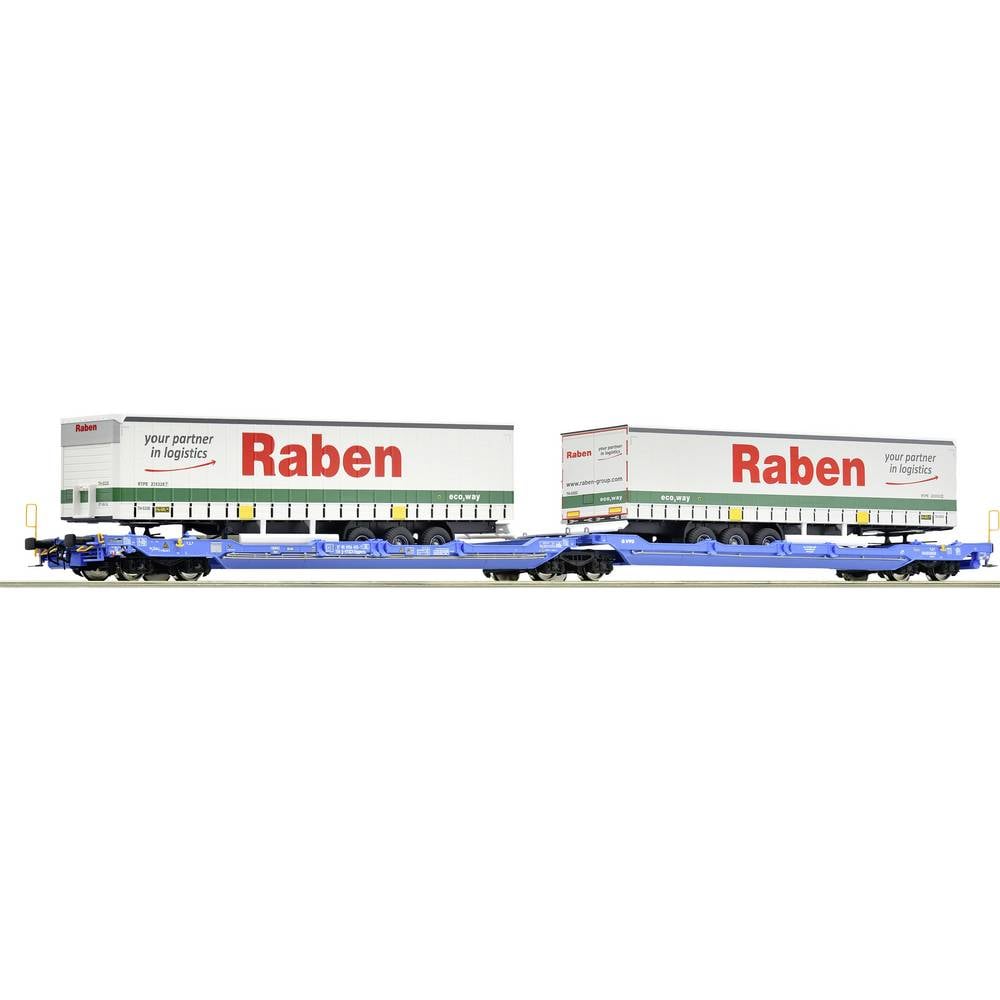 Roco 6600117 H0 dubbeltasje-gelede wagon T3000e van de VTG