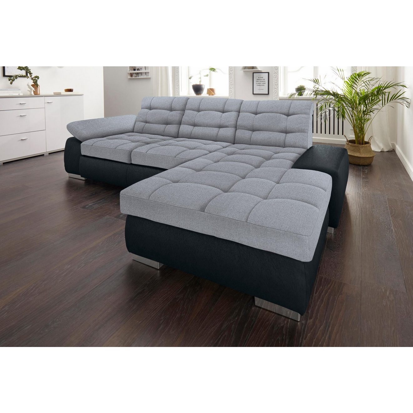 Sit&more Hoekbank Ontario L-vorm XXL, optioneel met slaapfunctie