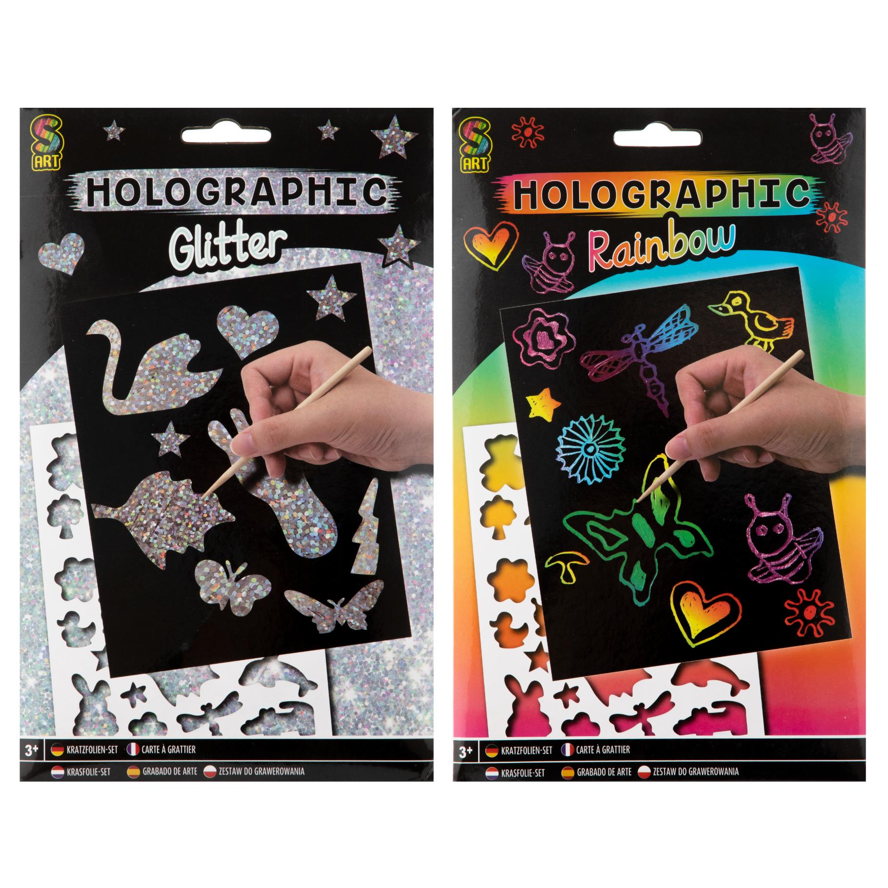 Graphx Scratch art A4 assorti