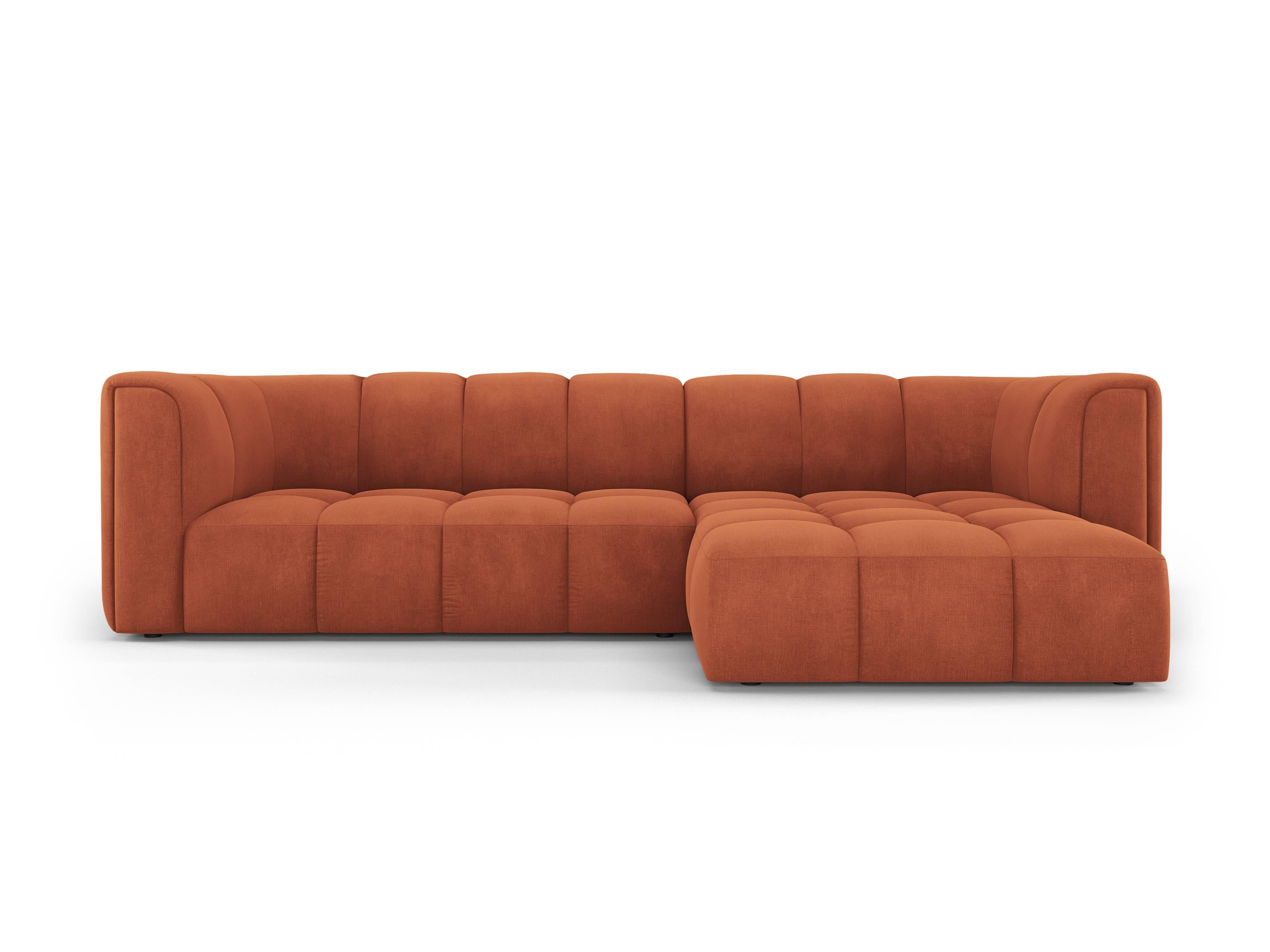 Milo Casa Hoekbank Francesca chenille rechts 3-zits | 