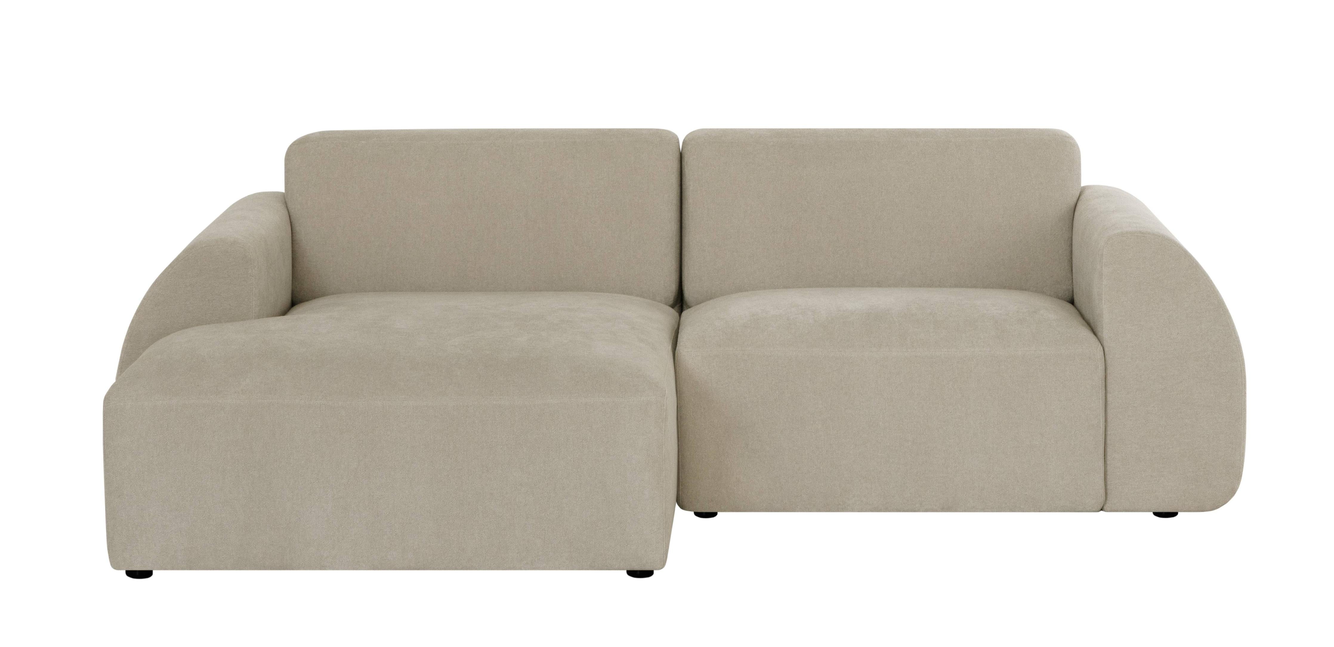 NADUVI Collection Hoekbank Mattis links 2.5-zits bouclé | 