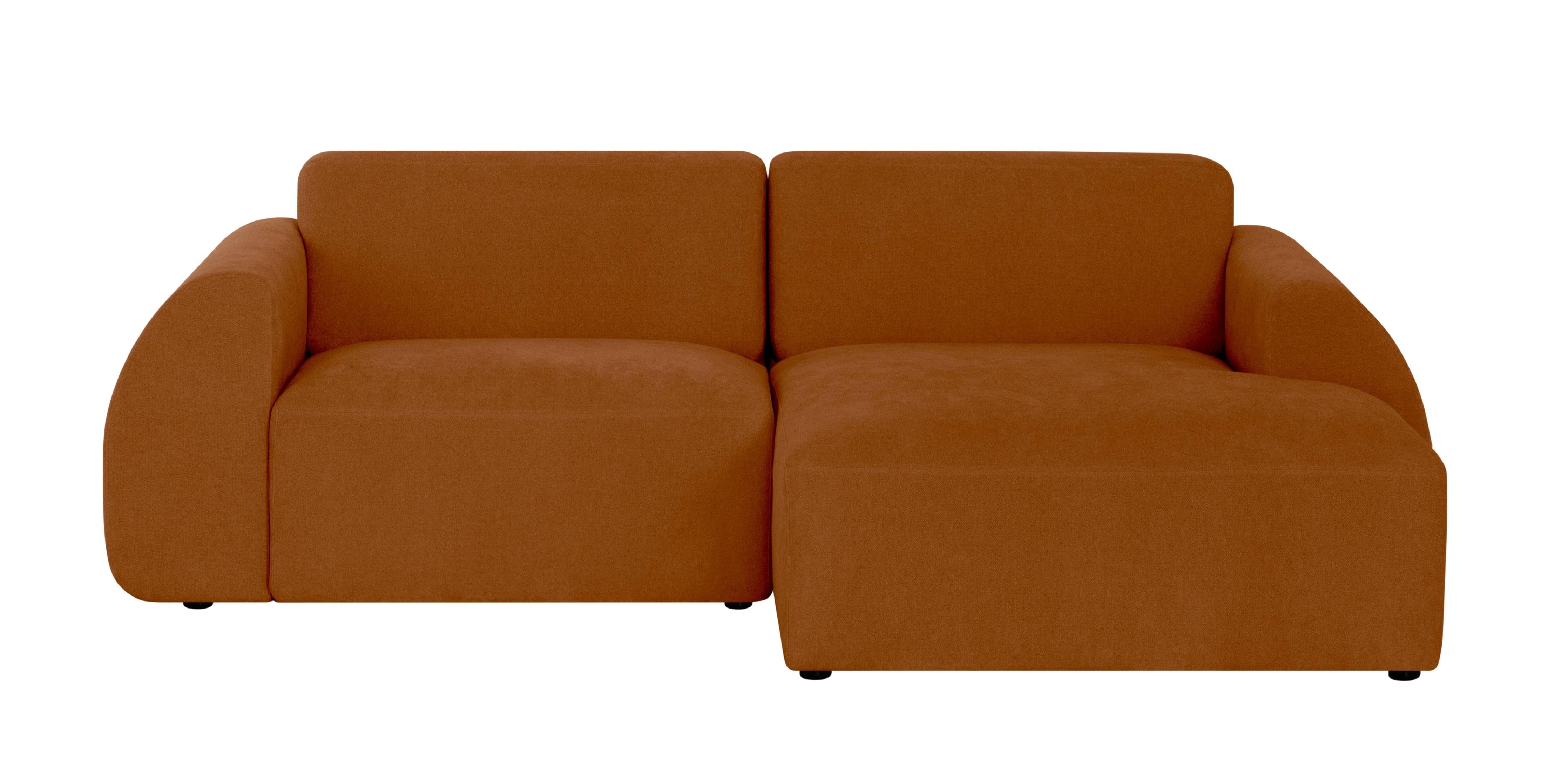 NADUVI Collection Hoekbank Mattis rechts 2.5-zits bouclé | 