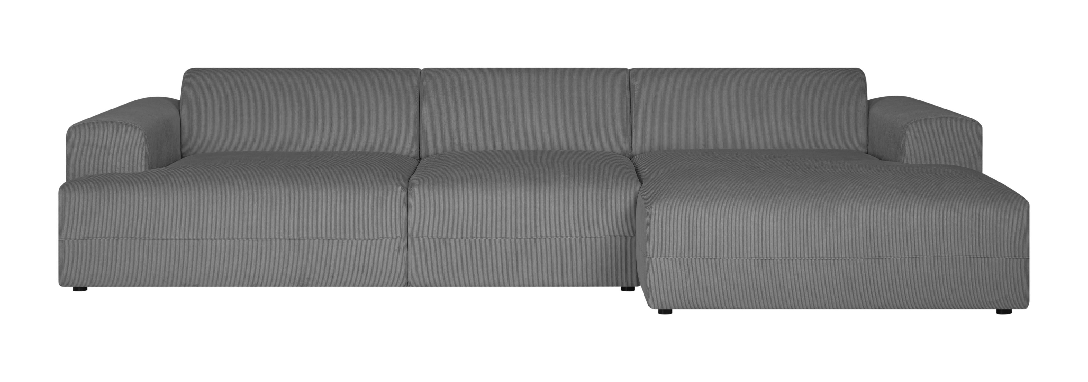 NADUVI Collection Hoekbank Sevilla XL rechts ribstof | 