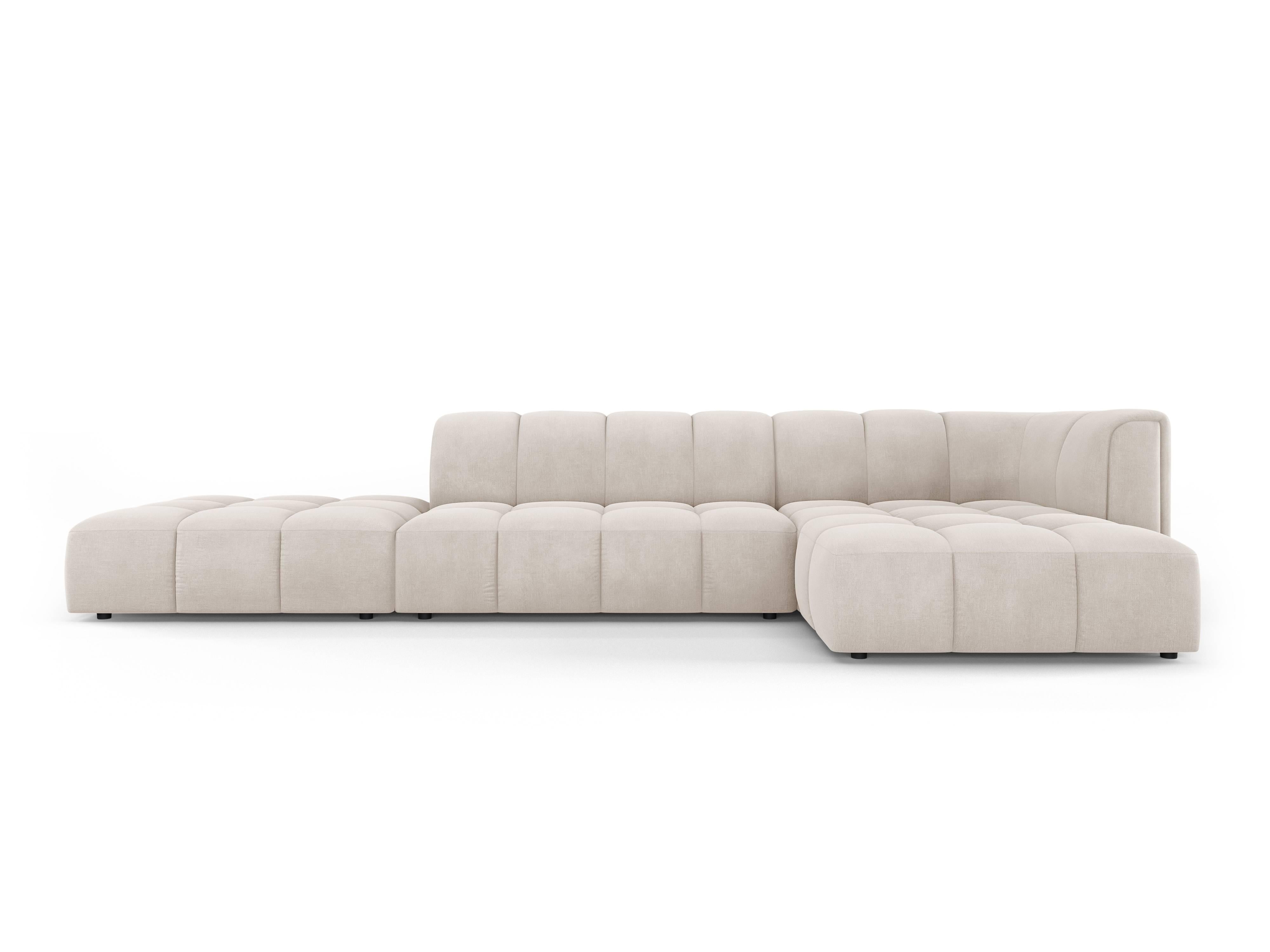 Milo Casa Hoekbank Francesca chenille rechts 5-zits | 
