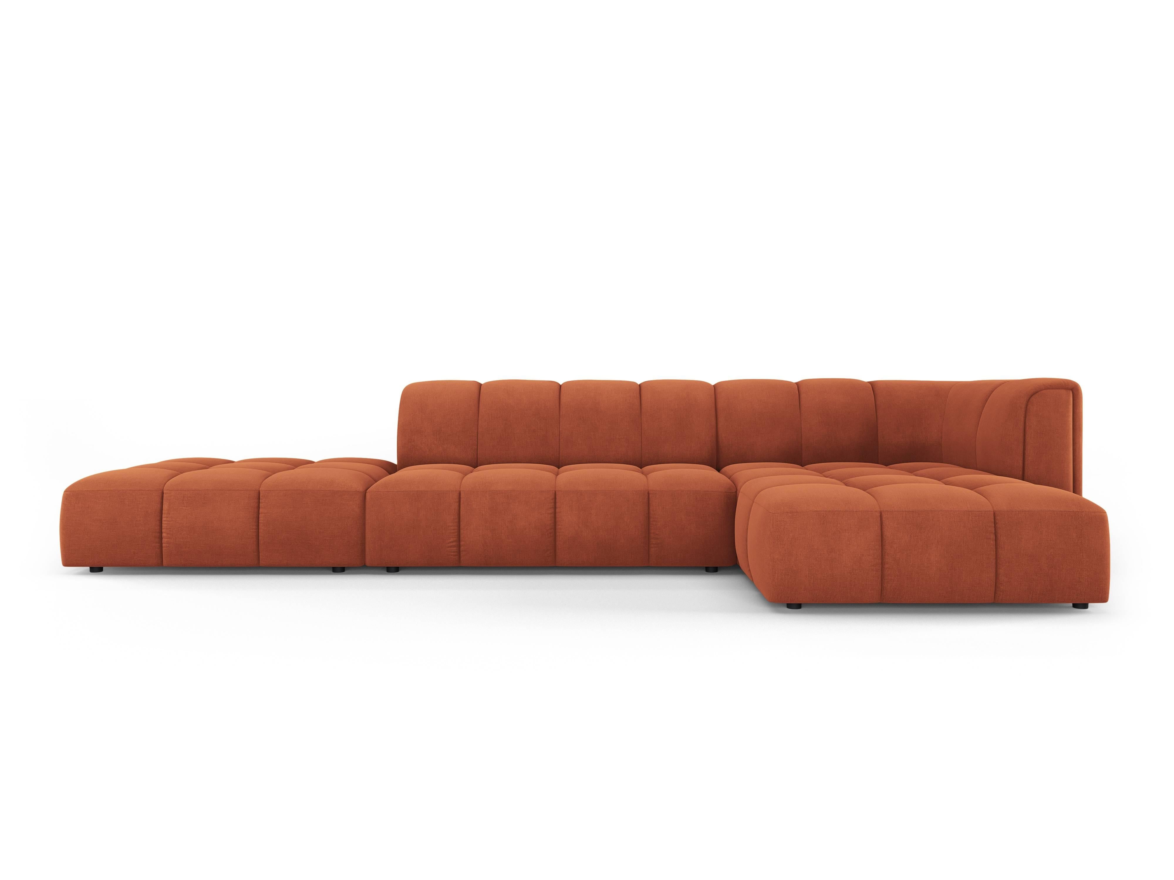 Milo Casa Hoekbank Francesca chenille rechts 5-zits | 