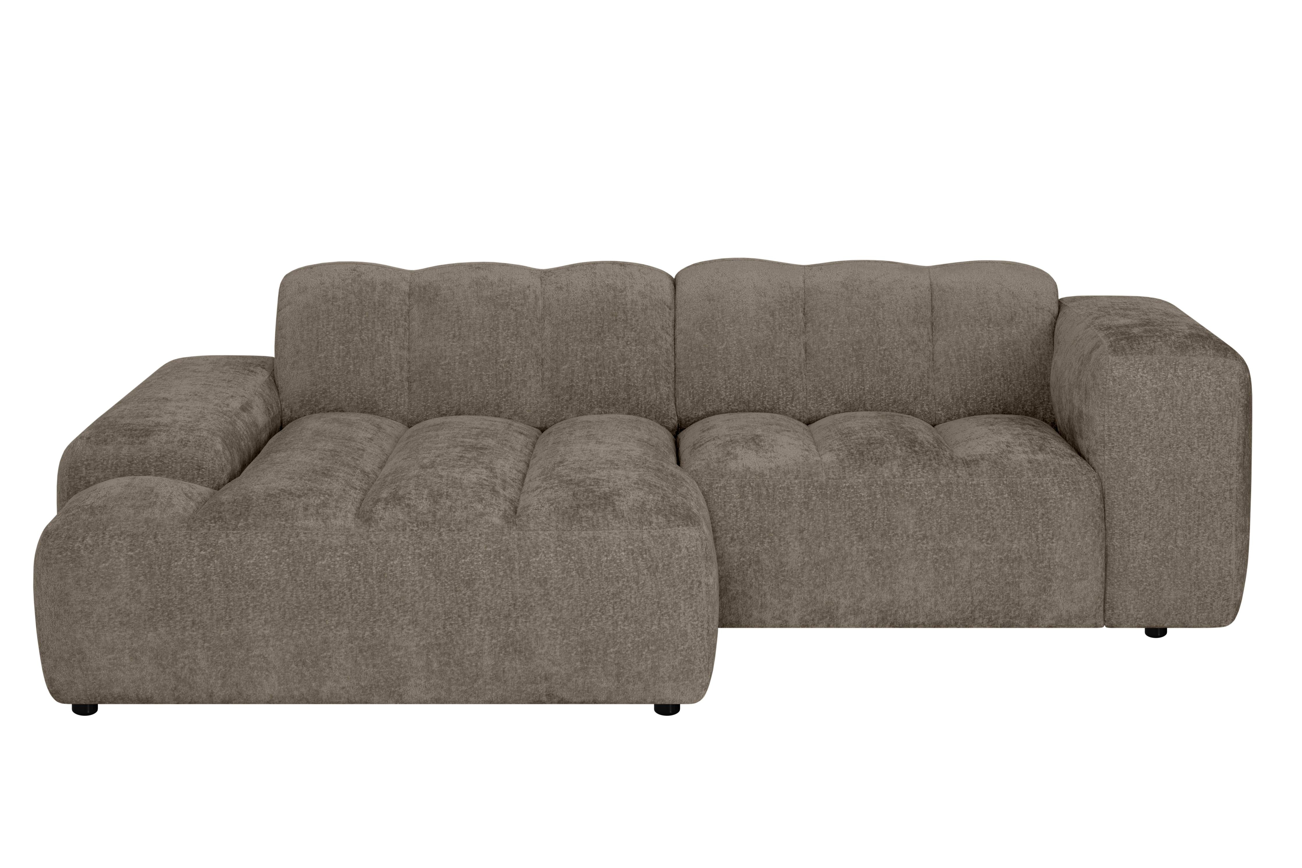 NADUVI Collection Hoekbank Sandro links 2.5-zits groot chenille | 