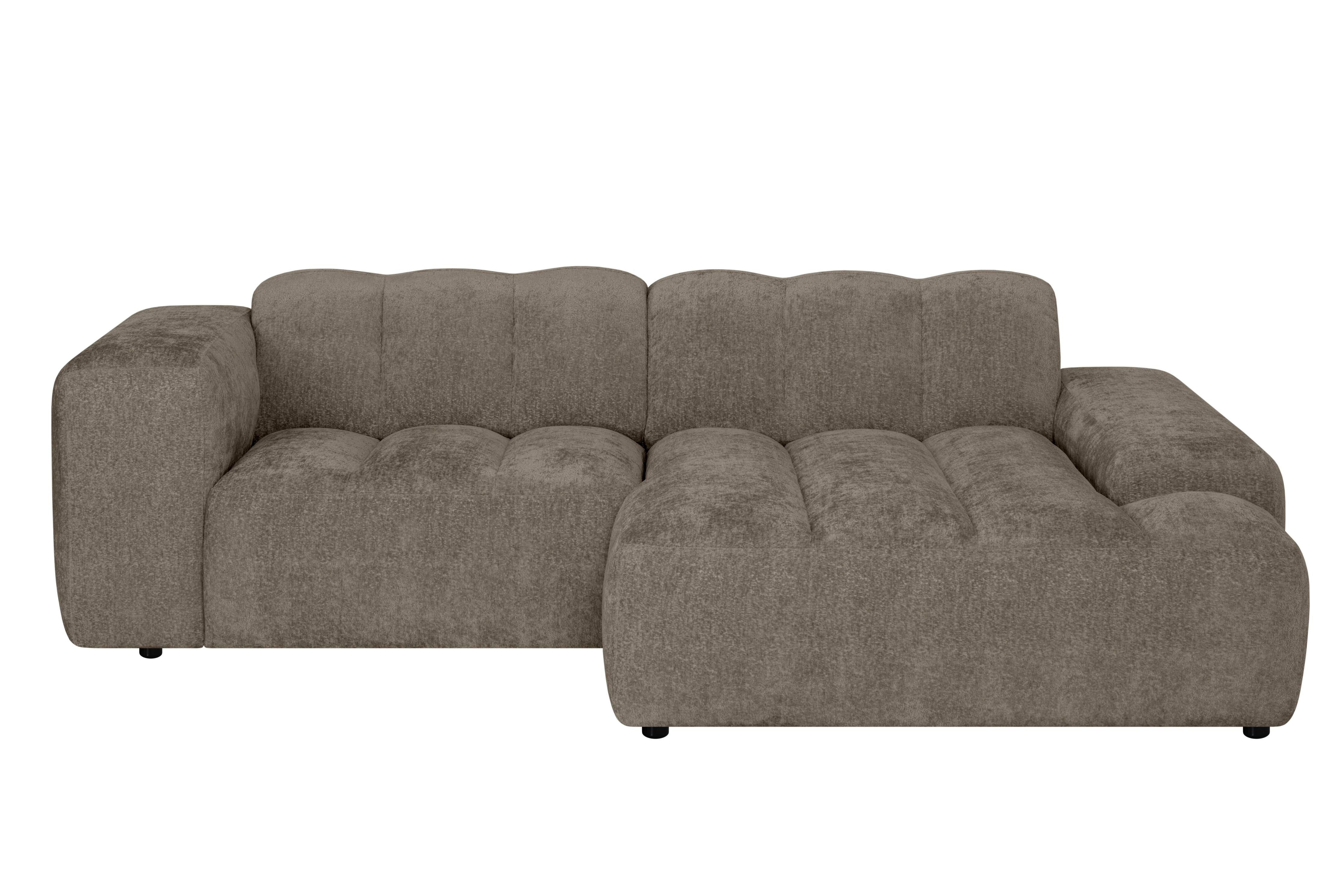 NADUVI Collection Hoekbank Sandro rechts 2.5-zits groot chenille | 