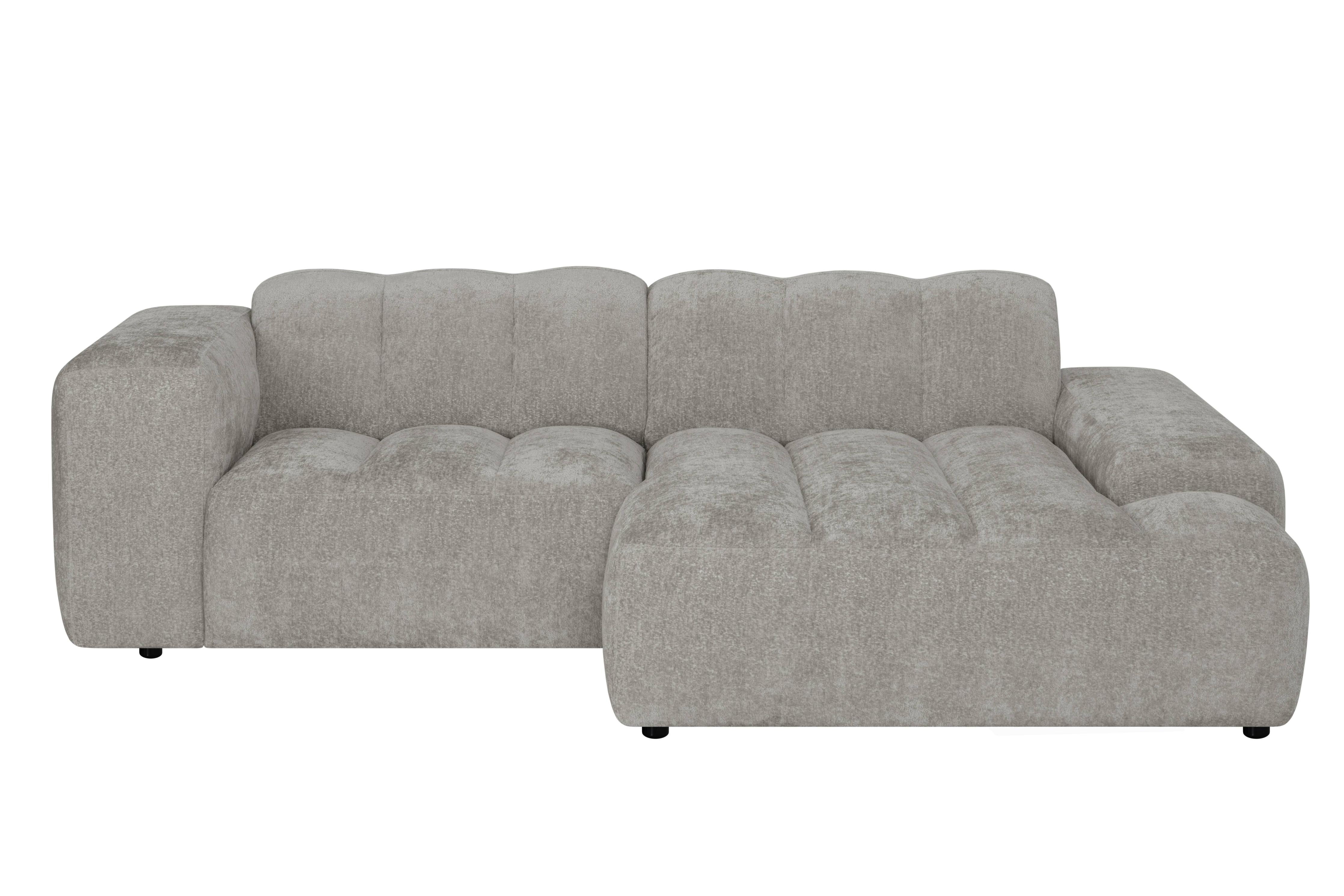 NADUVI Collection Hoekbank Sandro rechts 2.5-zits groot chenille | 