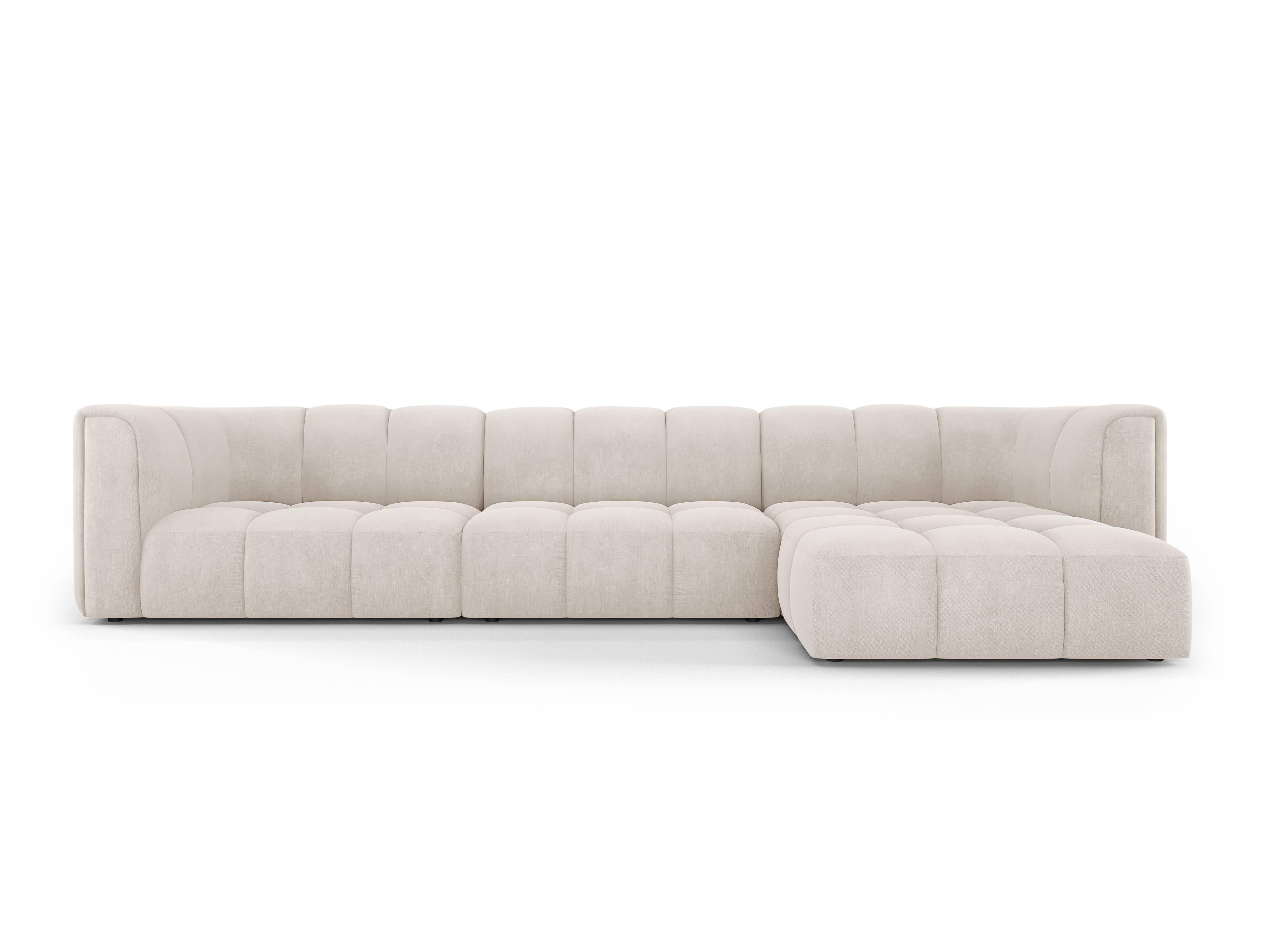 Milo Casa Hoekbank Francesca chenille rechts 5-zits | 
