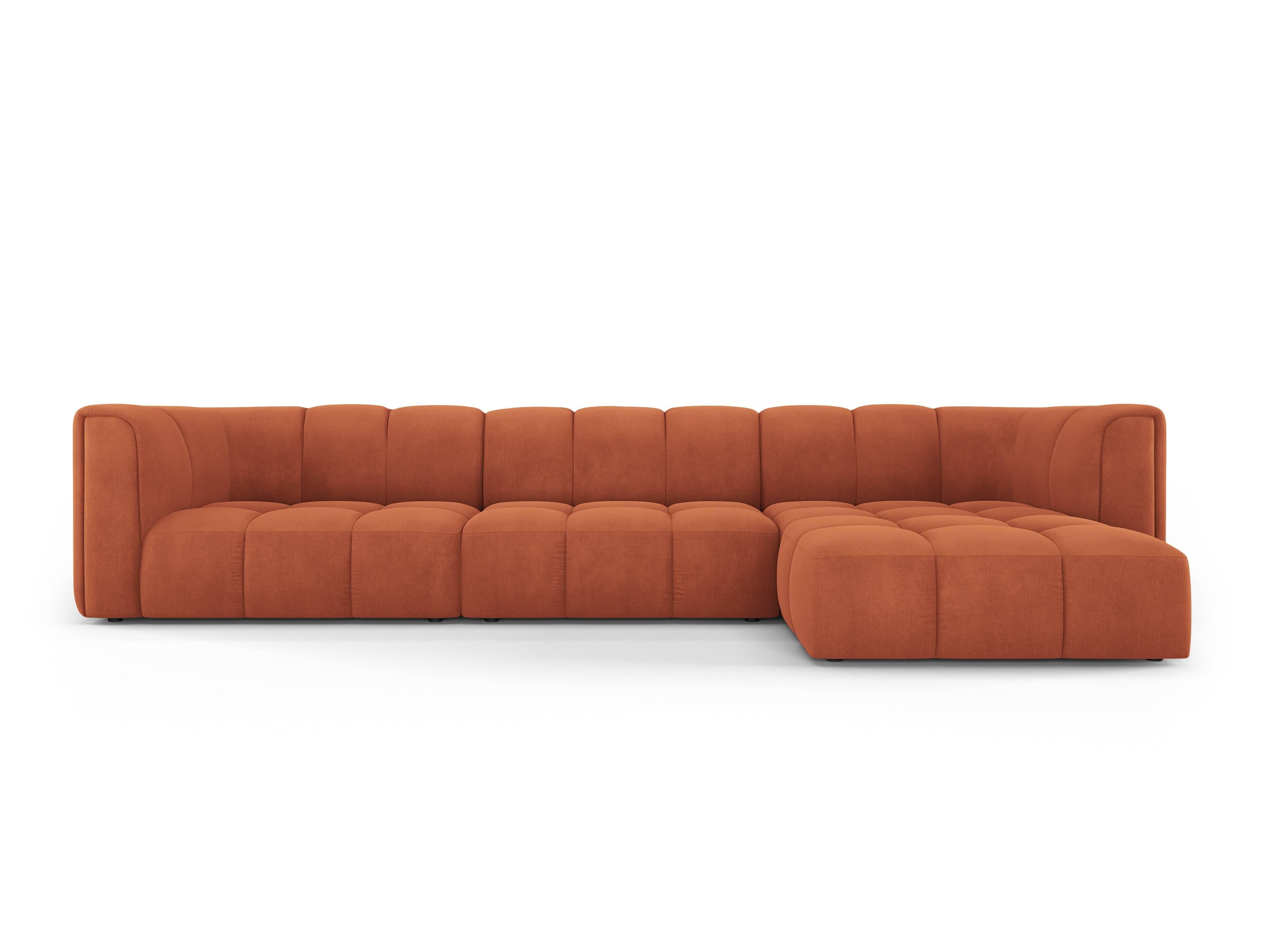 Milo Casa Hoekbank Francesca chenille rechts 5-zits | 