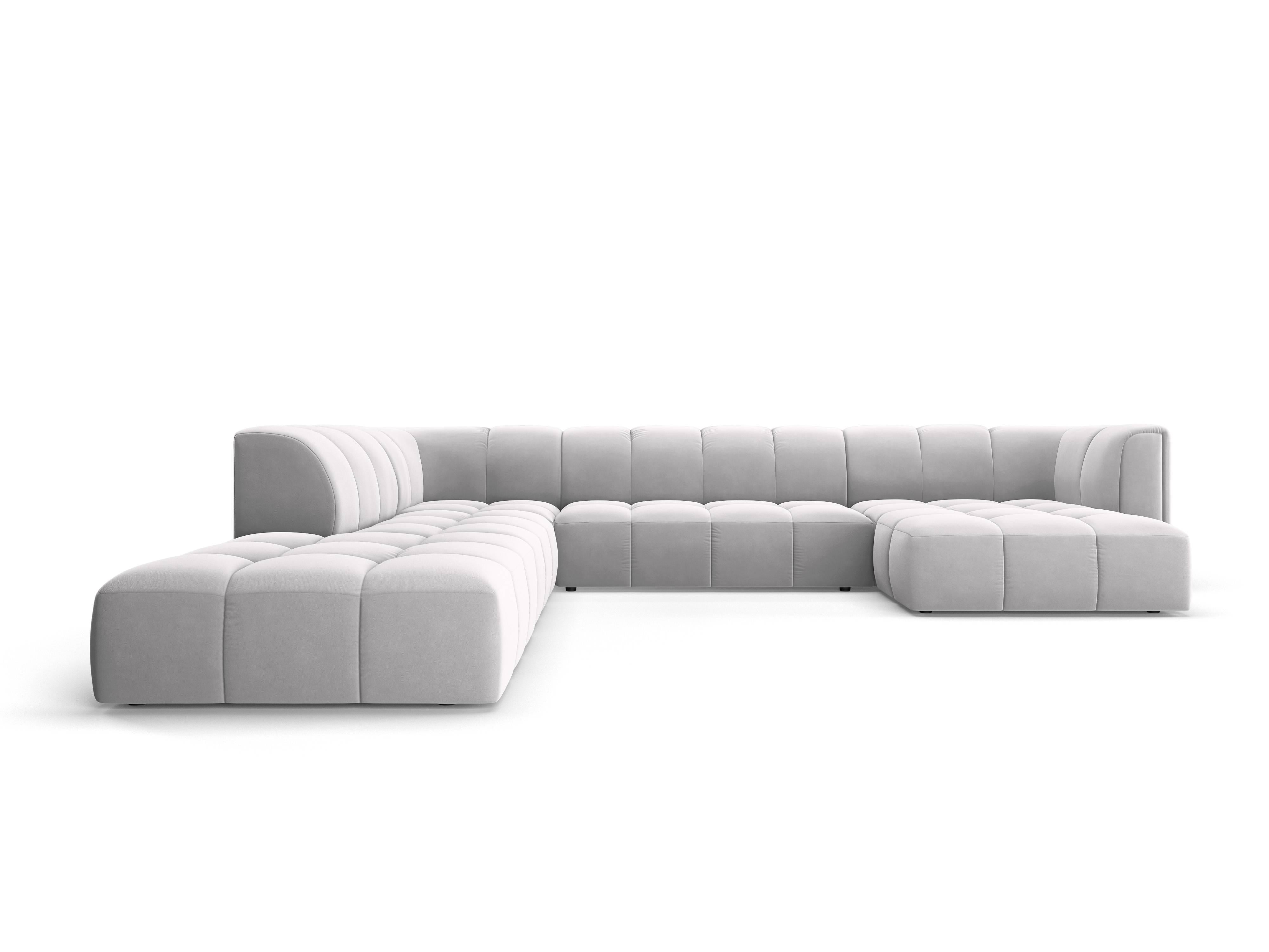 Milo Casa Panoramische hoekbank Francesca velvet links 7-zits | 