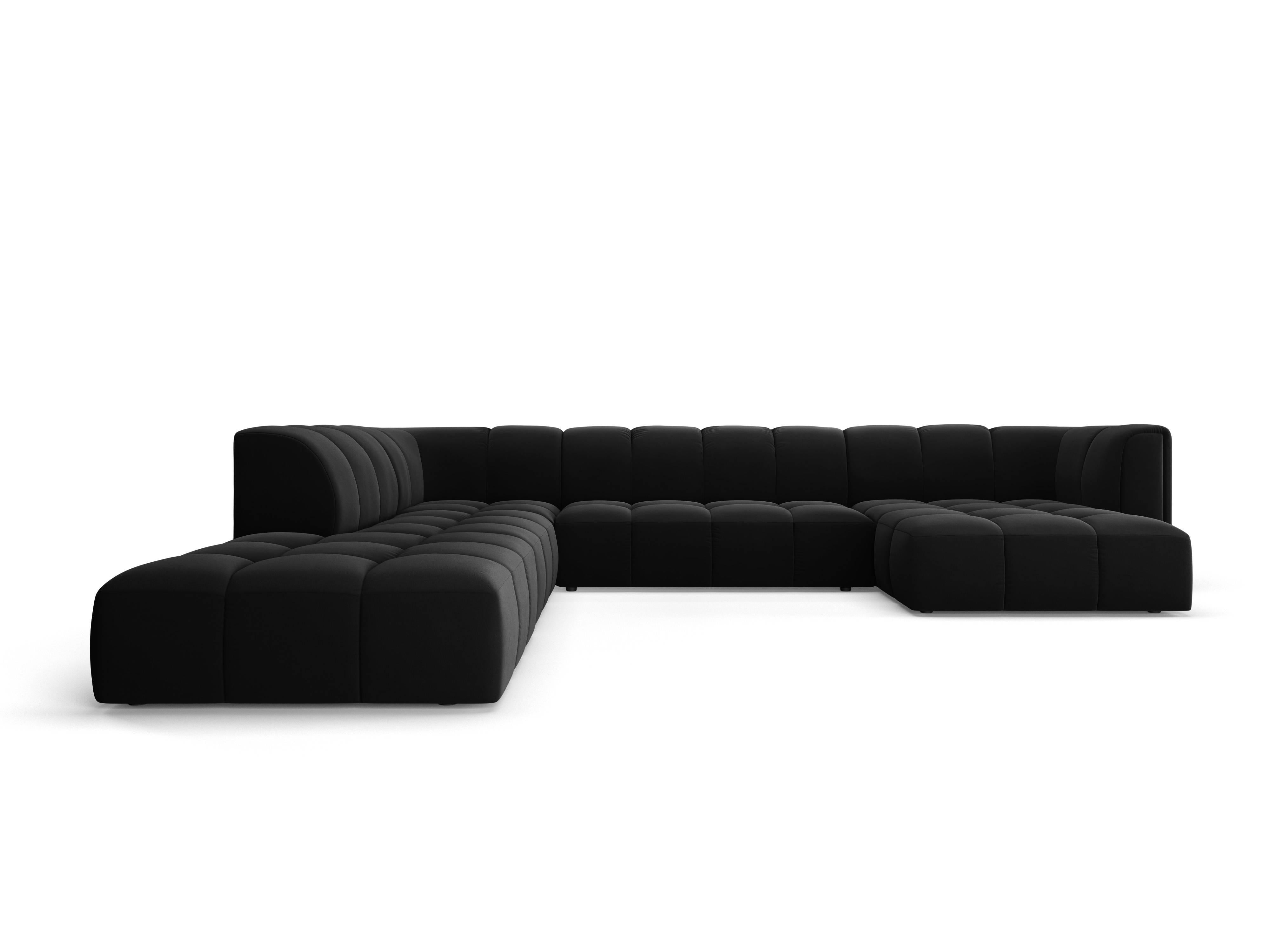 Milo Casa Panoramische hoekbank Francesca velvet links 7-zits | 