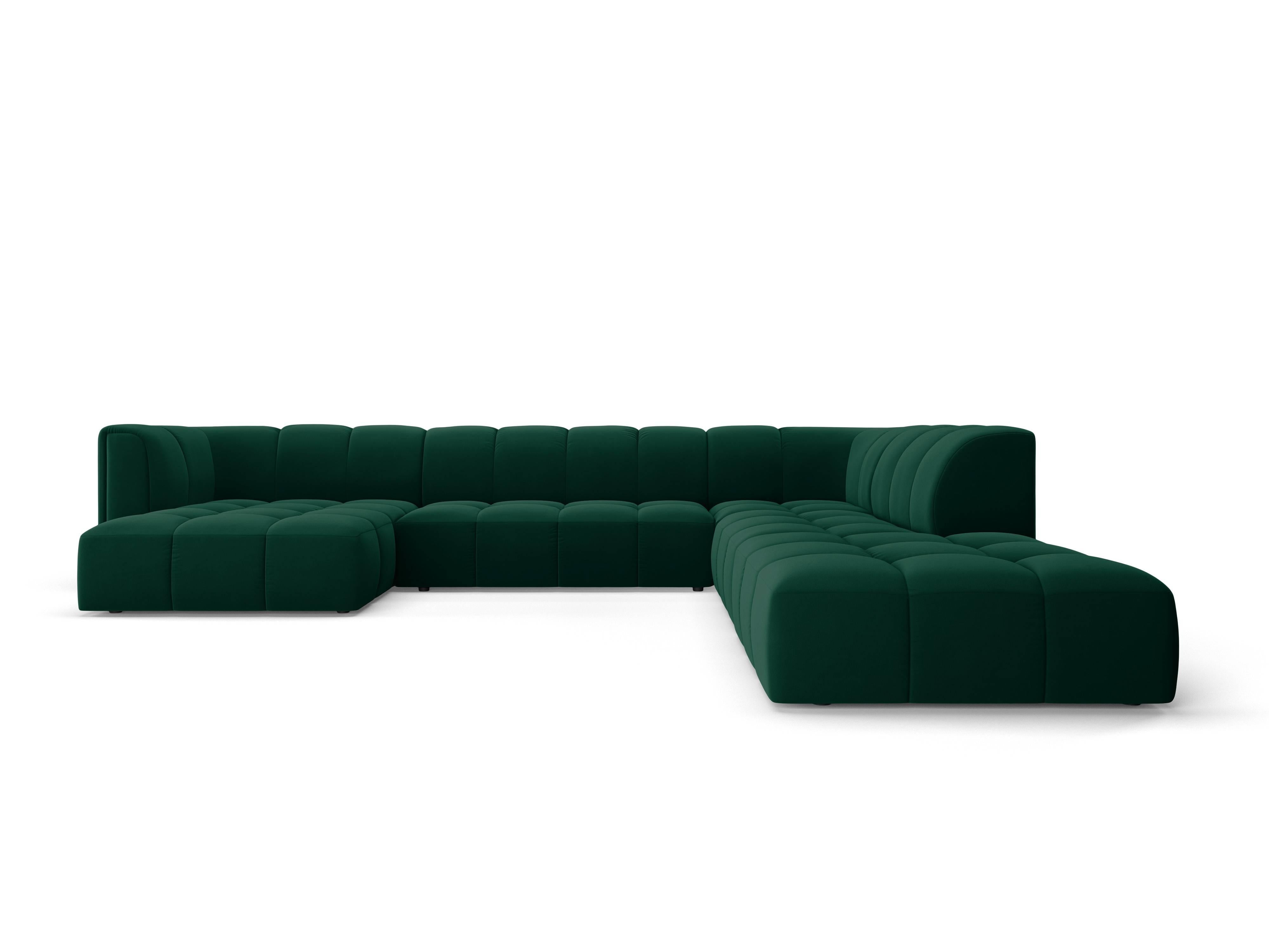 Milo Casa Panoramische hoekbank Francesca velvet rechts 7-zits | 