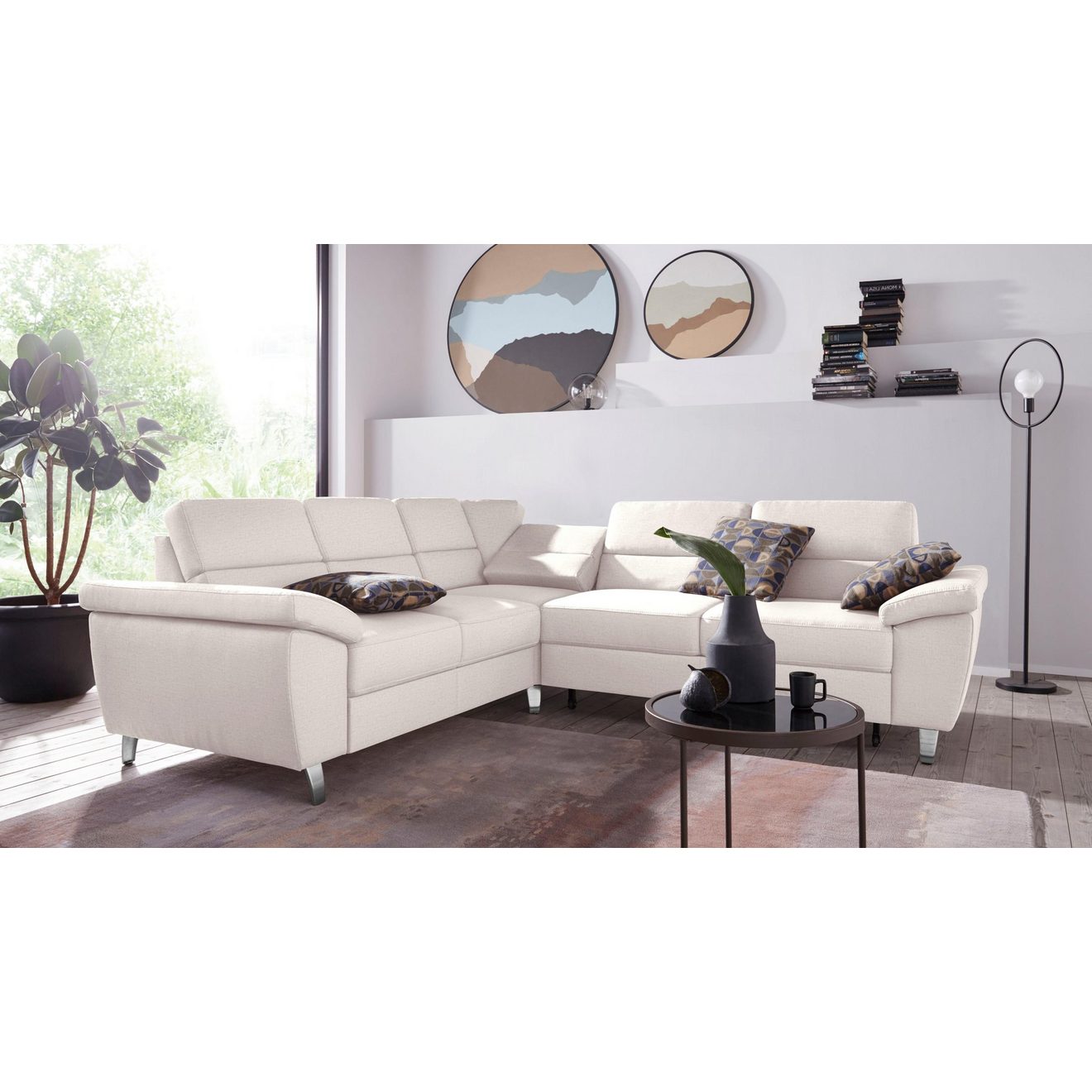 Sit&more Hoekbank Sorano L-vorm naar keuze met slaap- en relaxfunctie, met bedkist