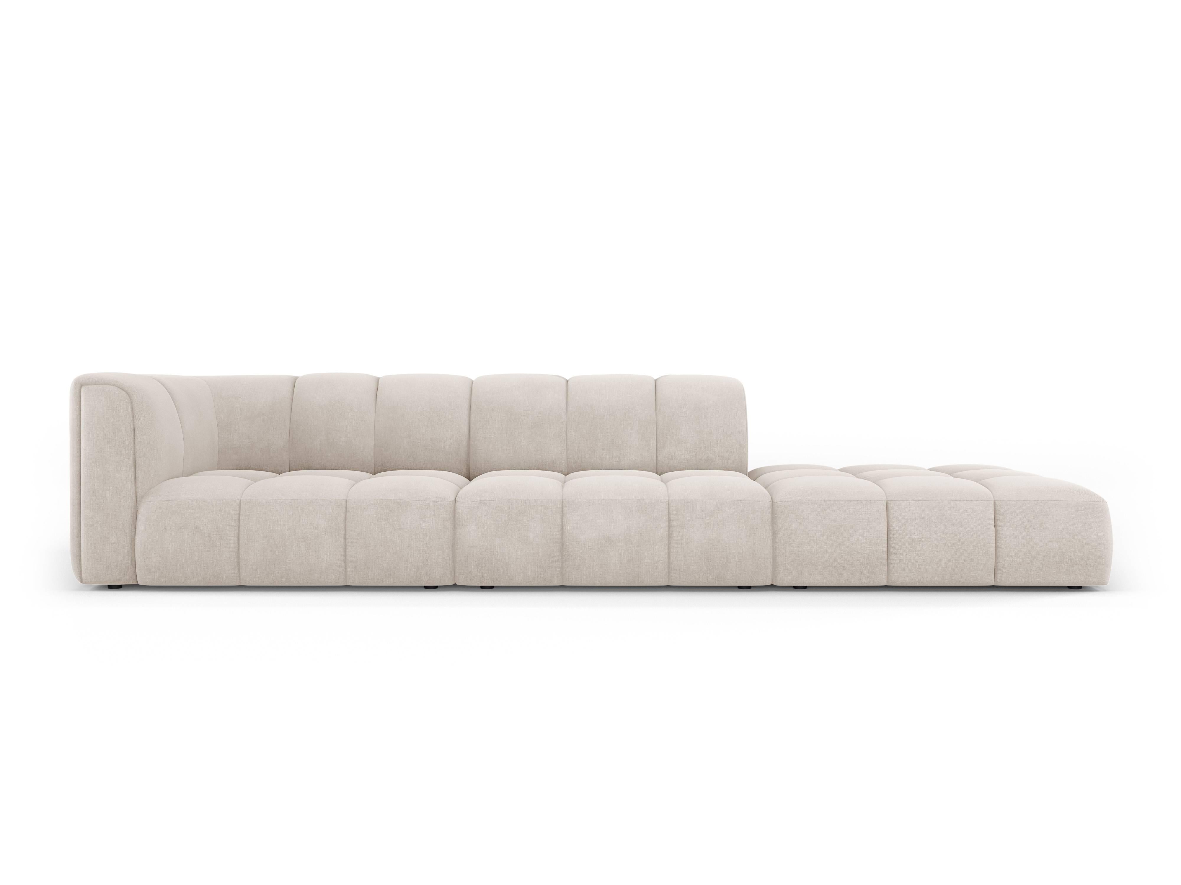 Milo Casa Hoekbank Francesca chenille rechts 4-zits | 