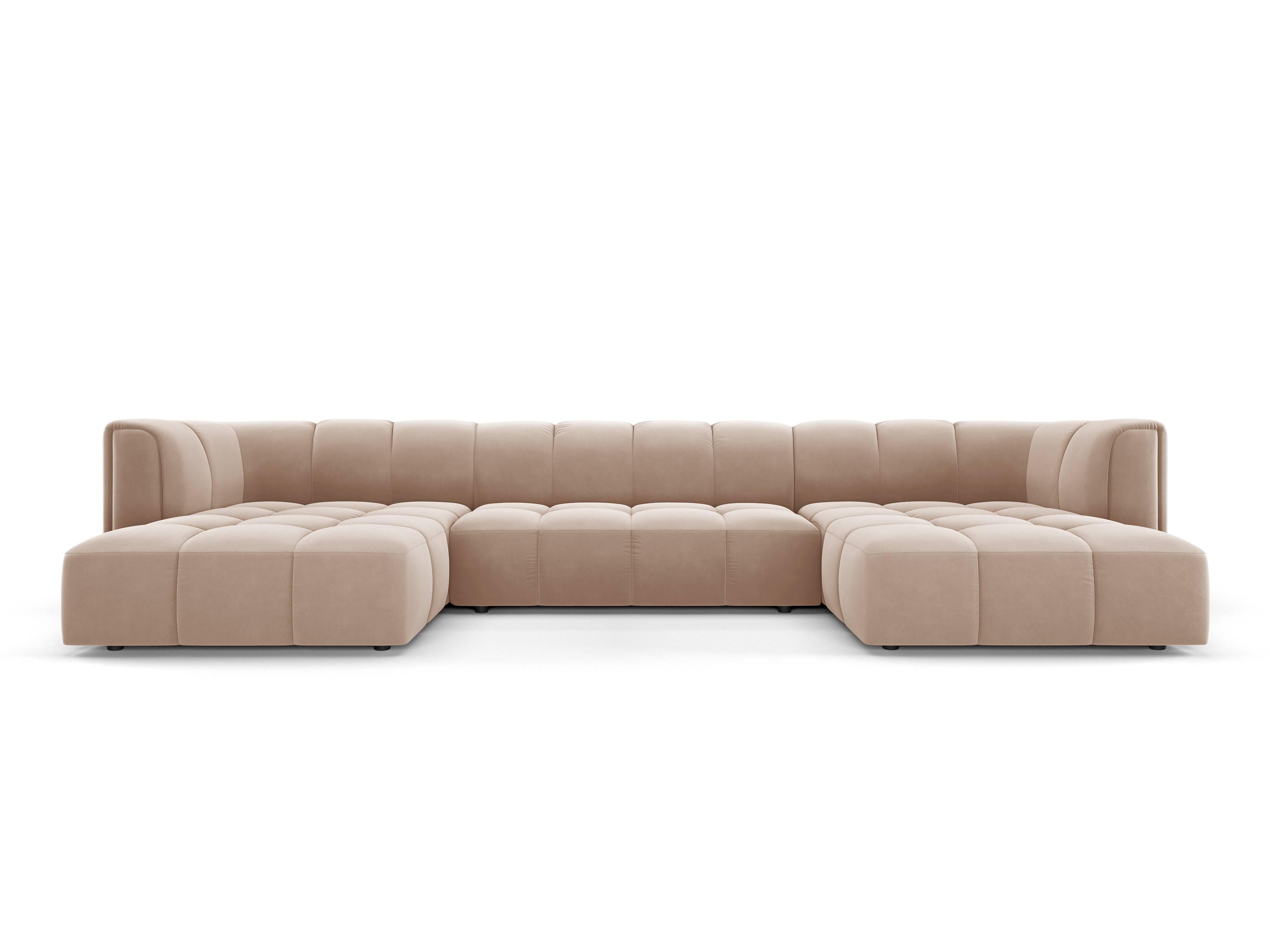 Milo Casa Panoramische bank Francesca velvet 5-zits | 