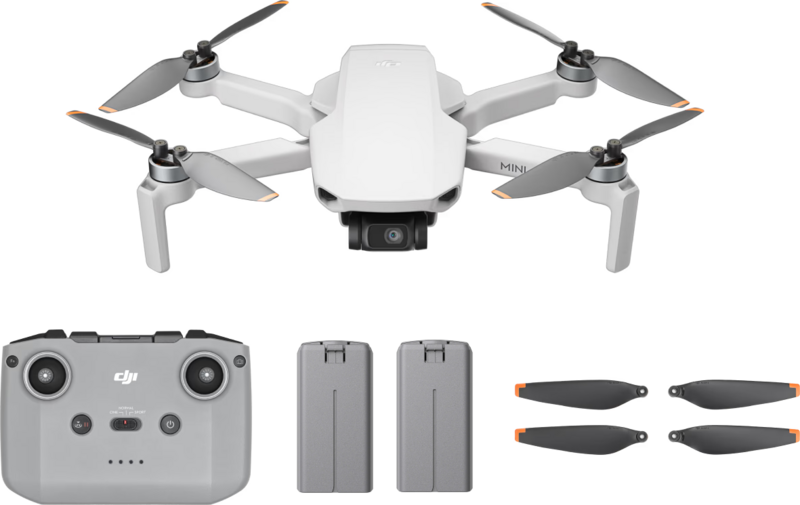 DJI Mini 4K + Remote Controller + Intelligent Flight Battery