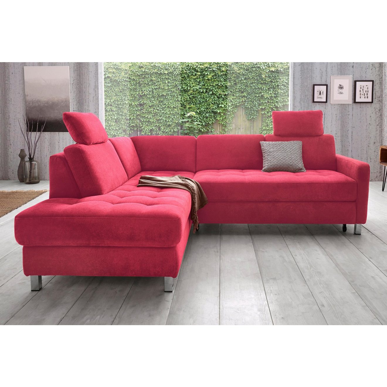 Sit&more Hoekbank Pablo L-vorm optioneel met slaapfunctie