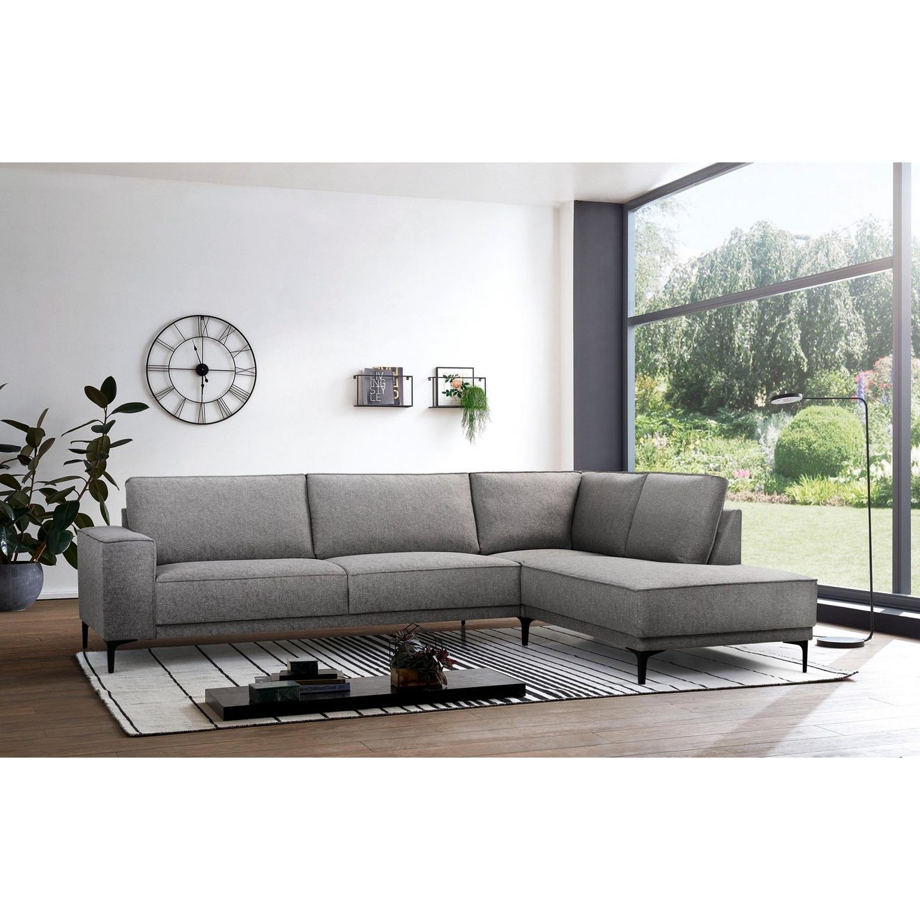 Places of Style Hoekbank Oland L-vorm, in tijdloos ontwerp en hoogwaardige afwerking
