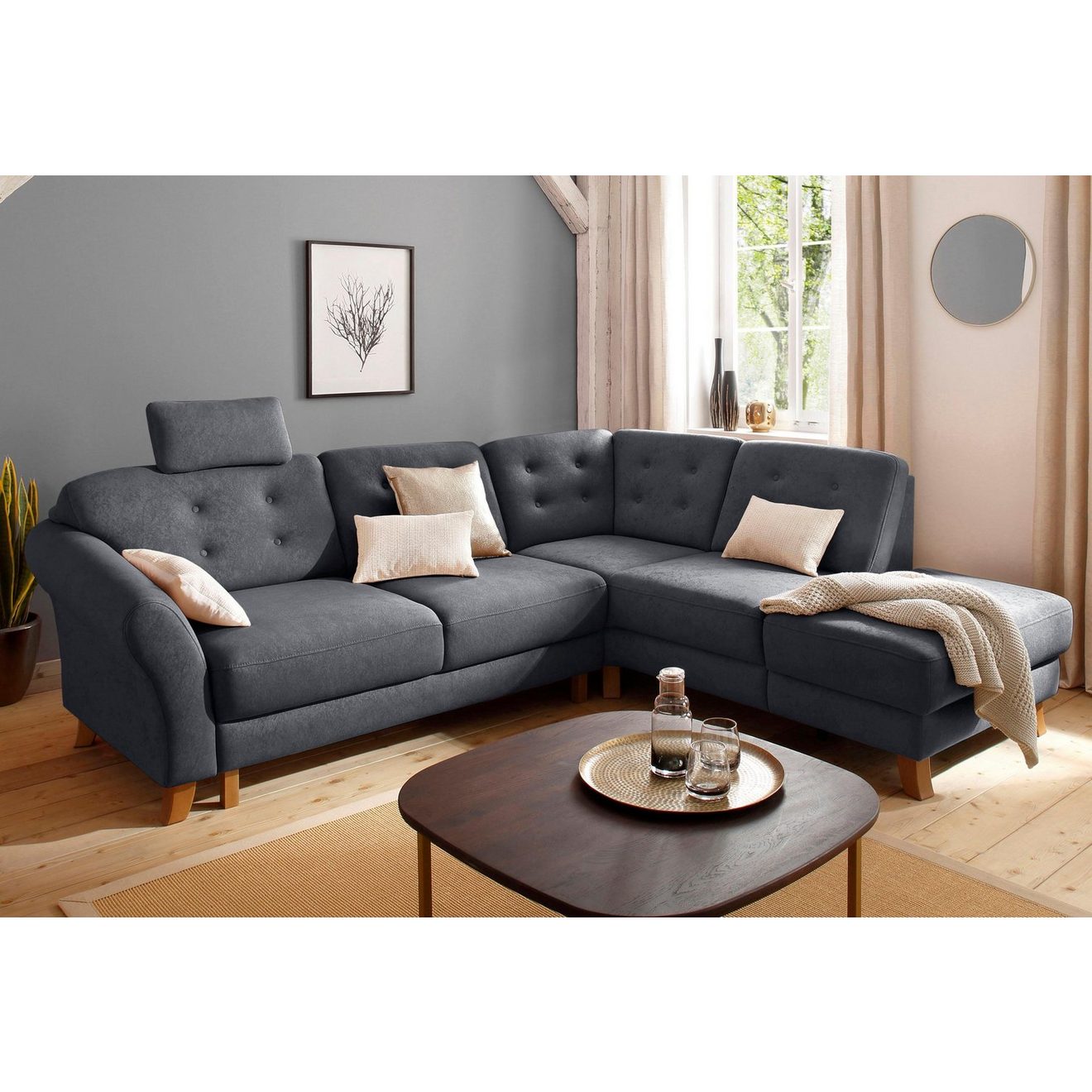 Home affaire Hoekbank Trondheim L-vorm