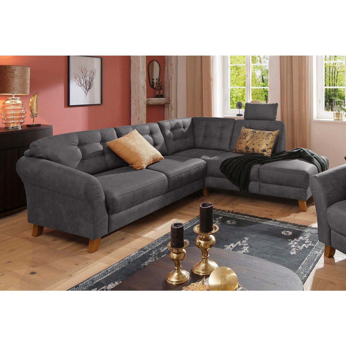Home affaire Hoekbank Trondheim L-vorm