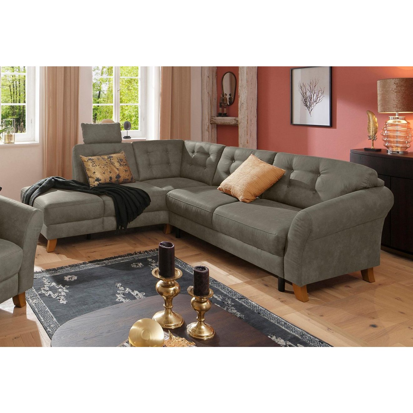 Home affaire Hoekbank Trondheim L-vorm