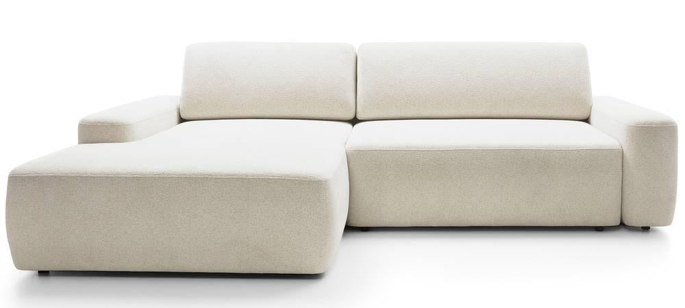 NADUVI Collection Hoekslaapbank Elis links met opbergvak chenille | 