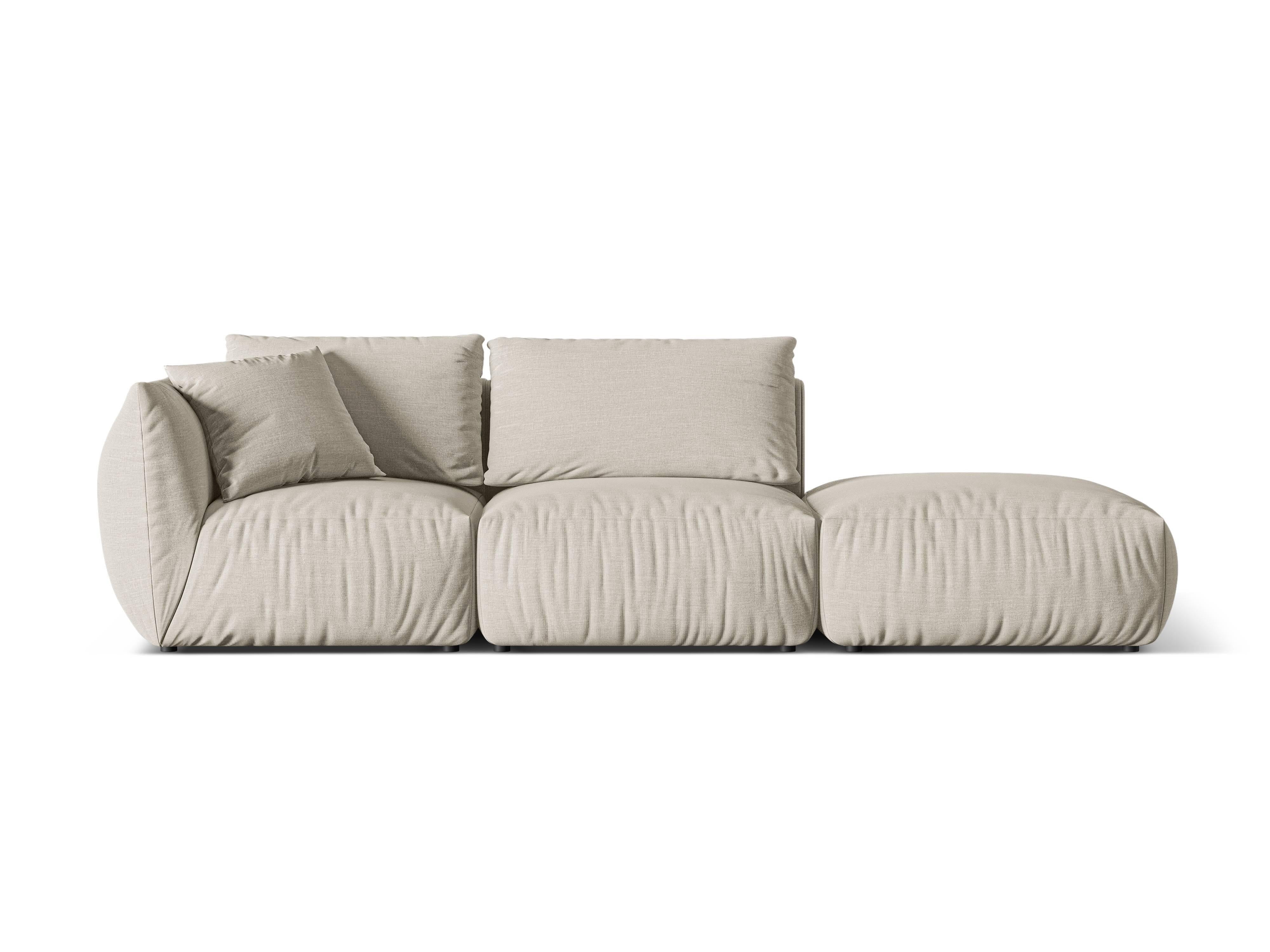 Micadoni Hoekbank Chris 3-zits links velvet | 