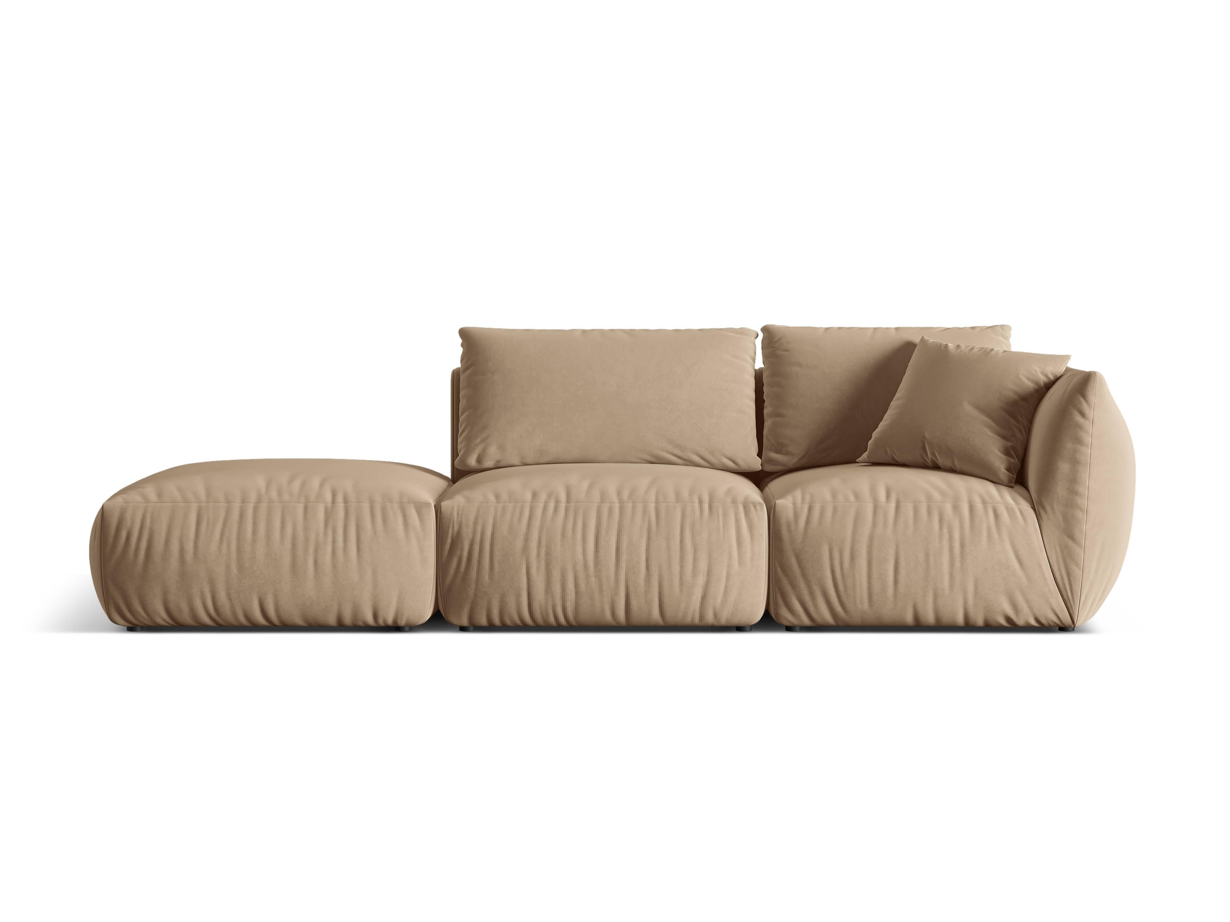 Micadoni Hoekbank Chris 3-zits rechts velvet | 
