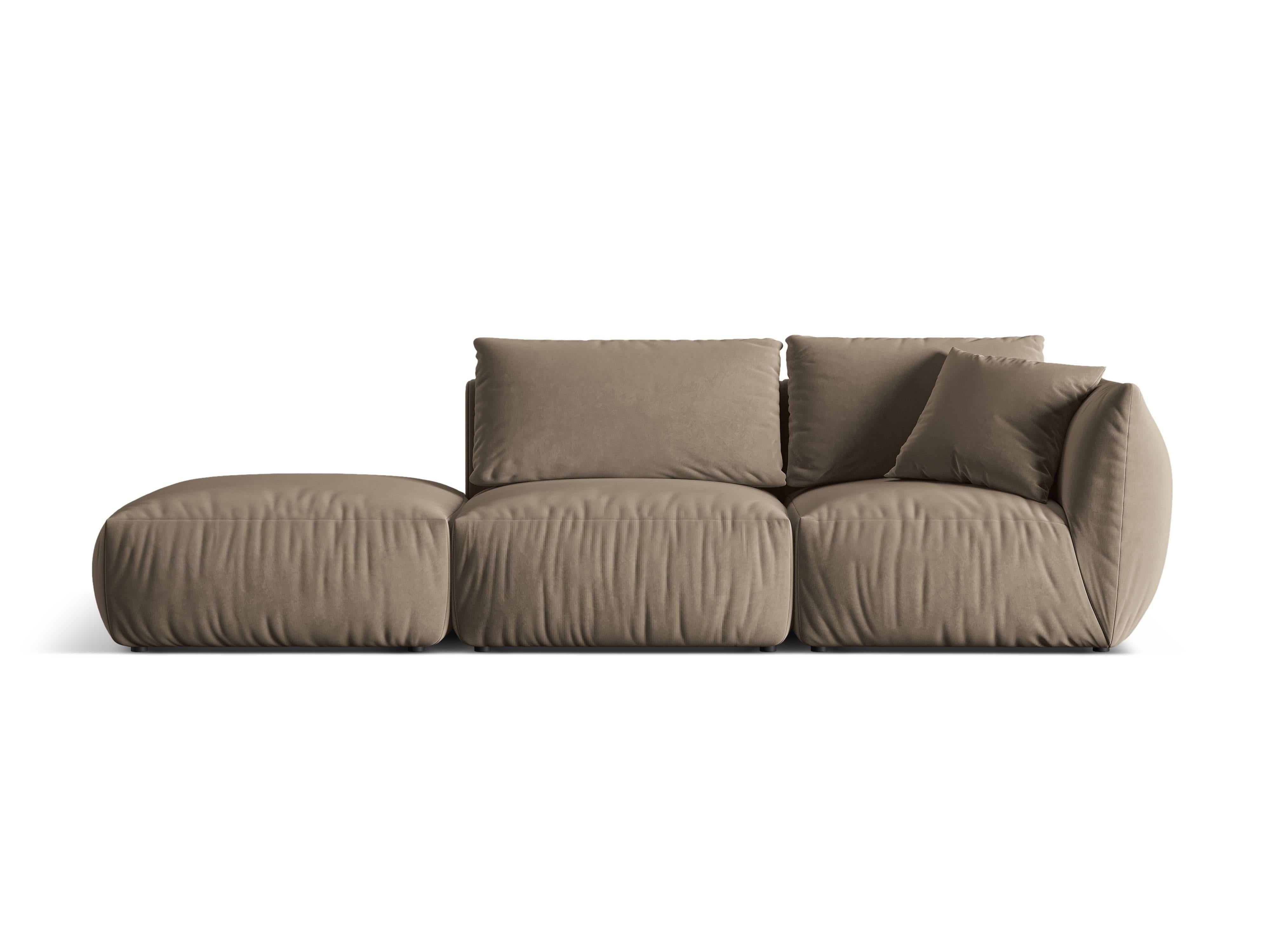 Micadoni Hoekbank Chris 3-zits rechts velvet | 