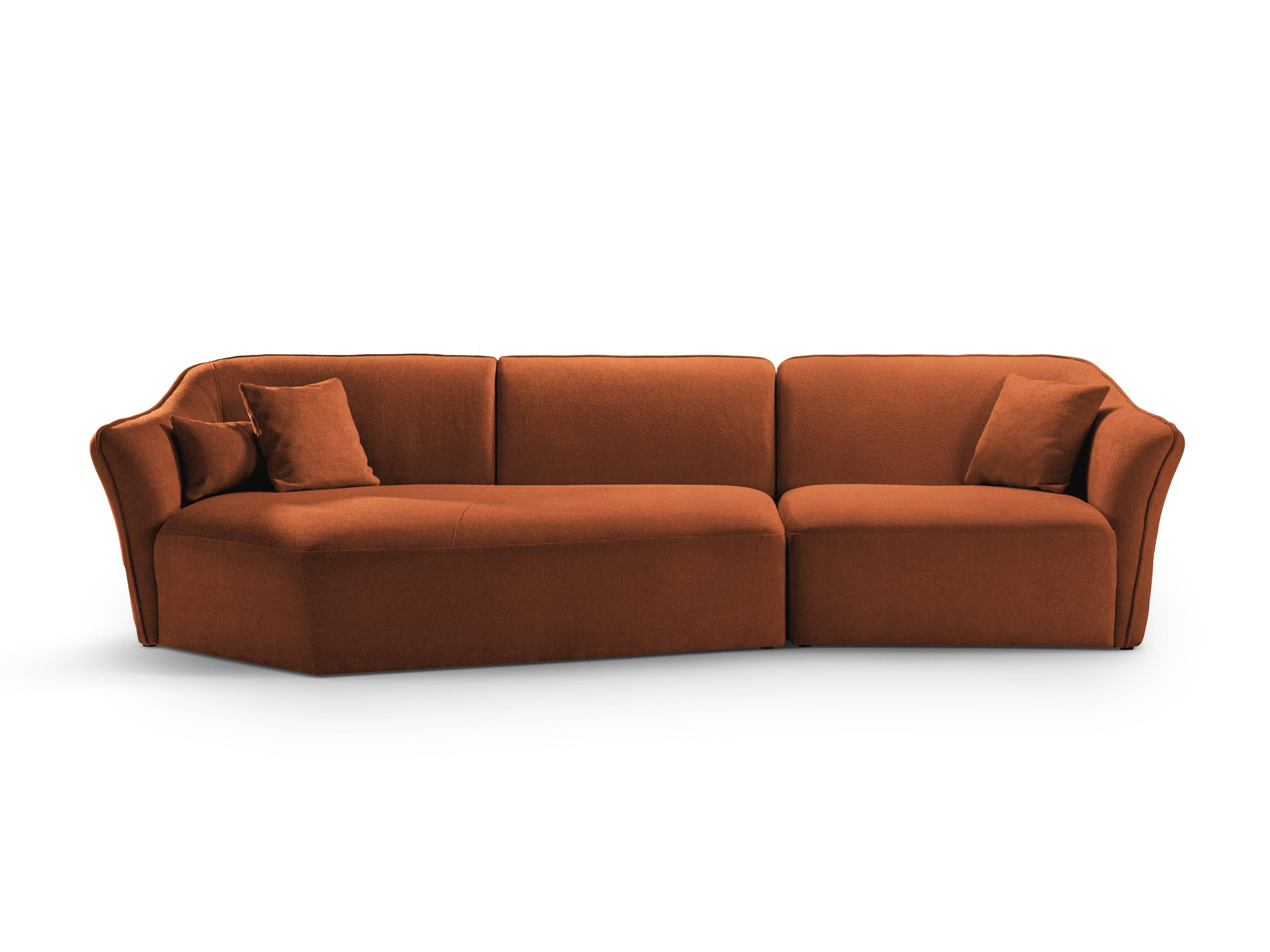 Micadoni Hoekbank Hailey 5-zits links bouclé | 