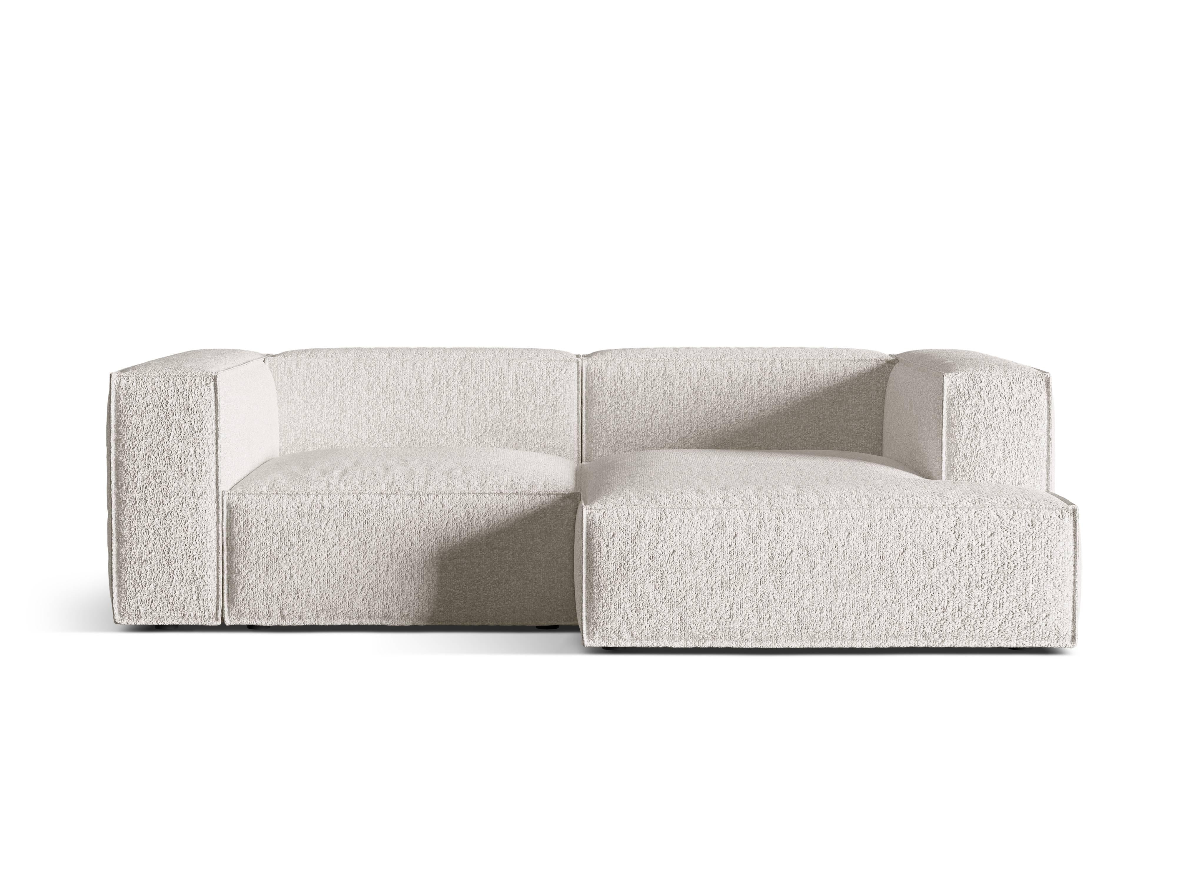 Micadoni Hoekbank Nuria 3-zits rechts bouclé | 