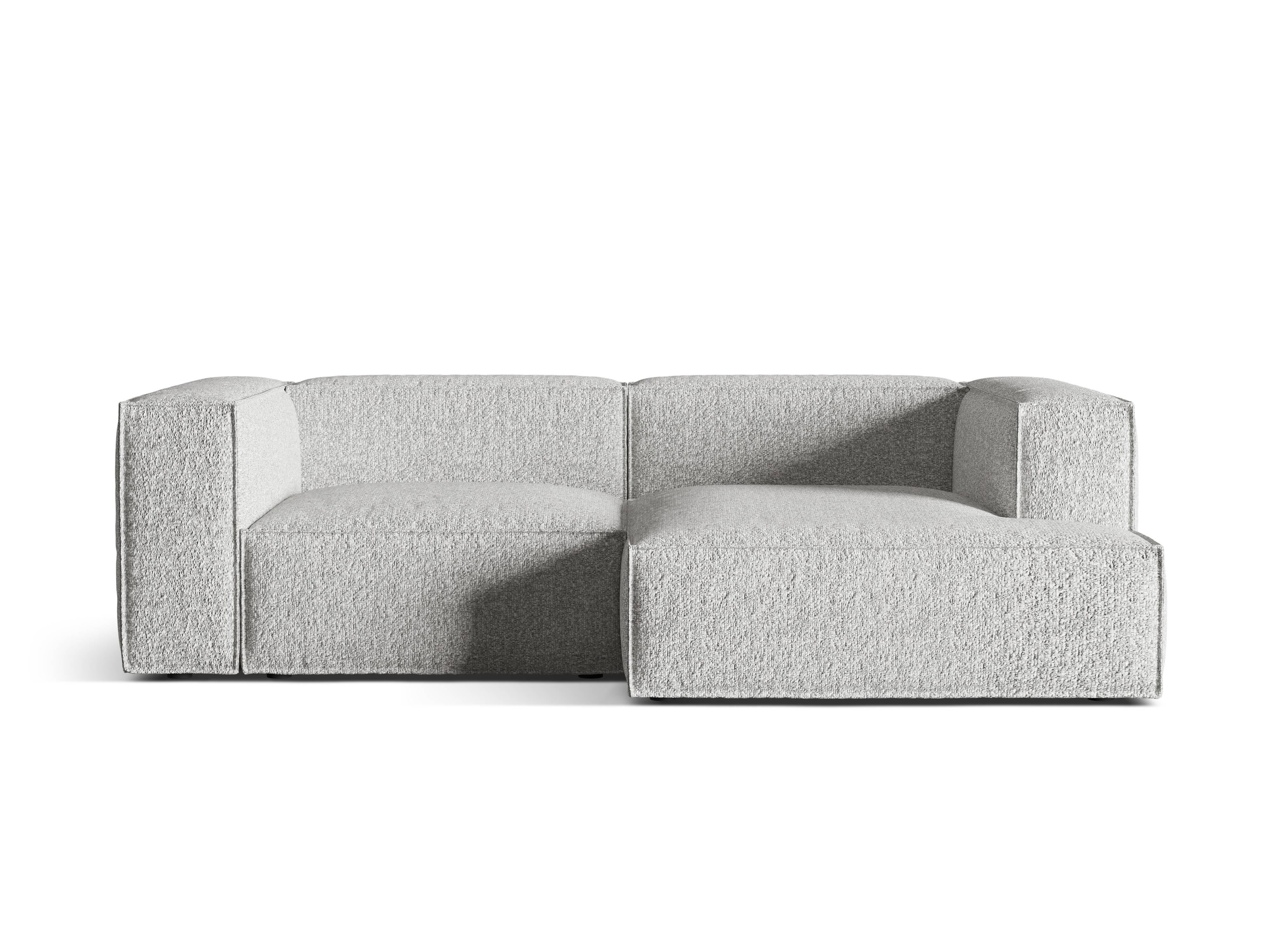 Micadoni Hoekbank Nuria 3-zits rechts bouclé | 