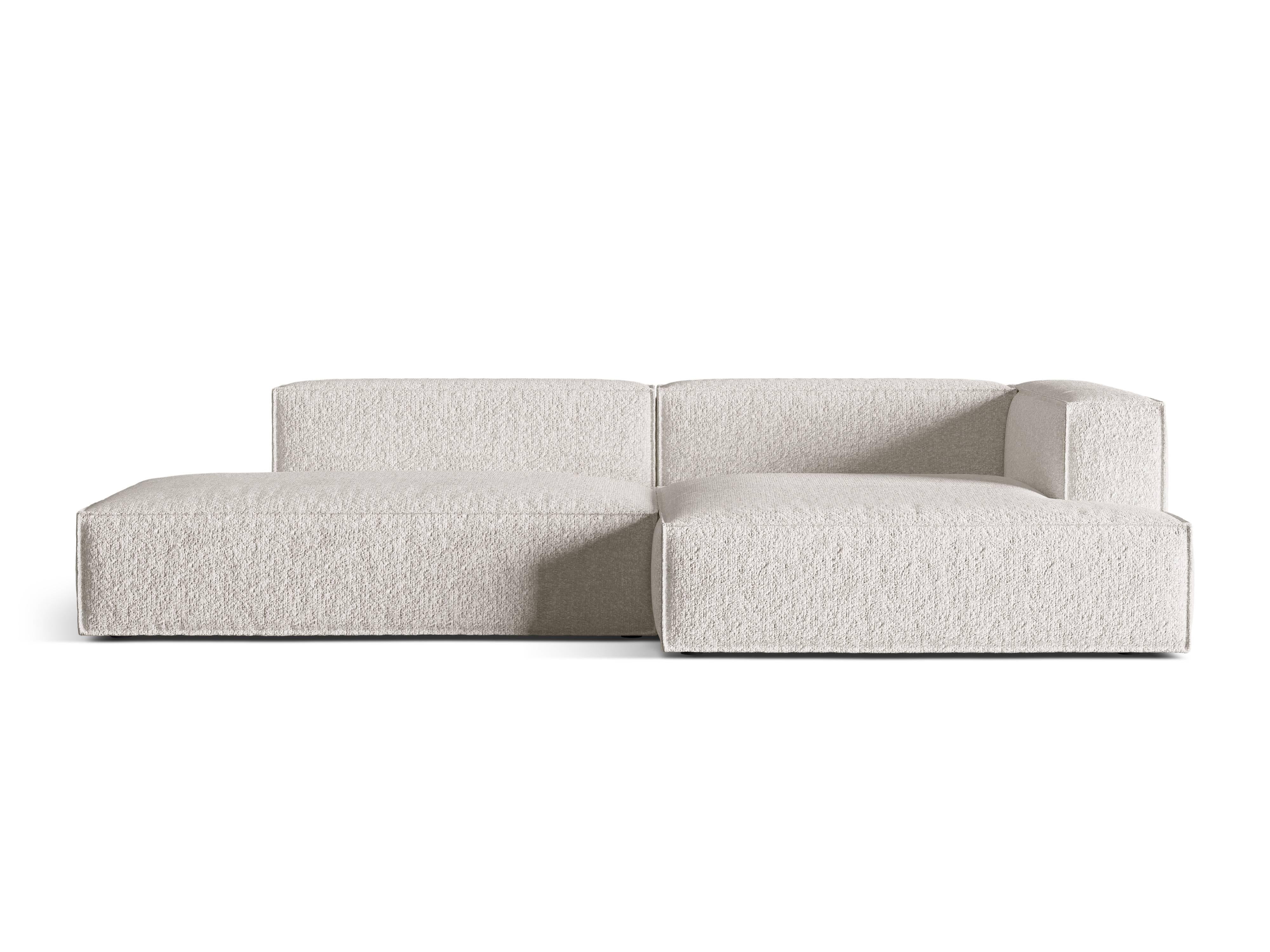 Micadoni Hoekbank Nuria 4-zits rechts bouclé | 