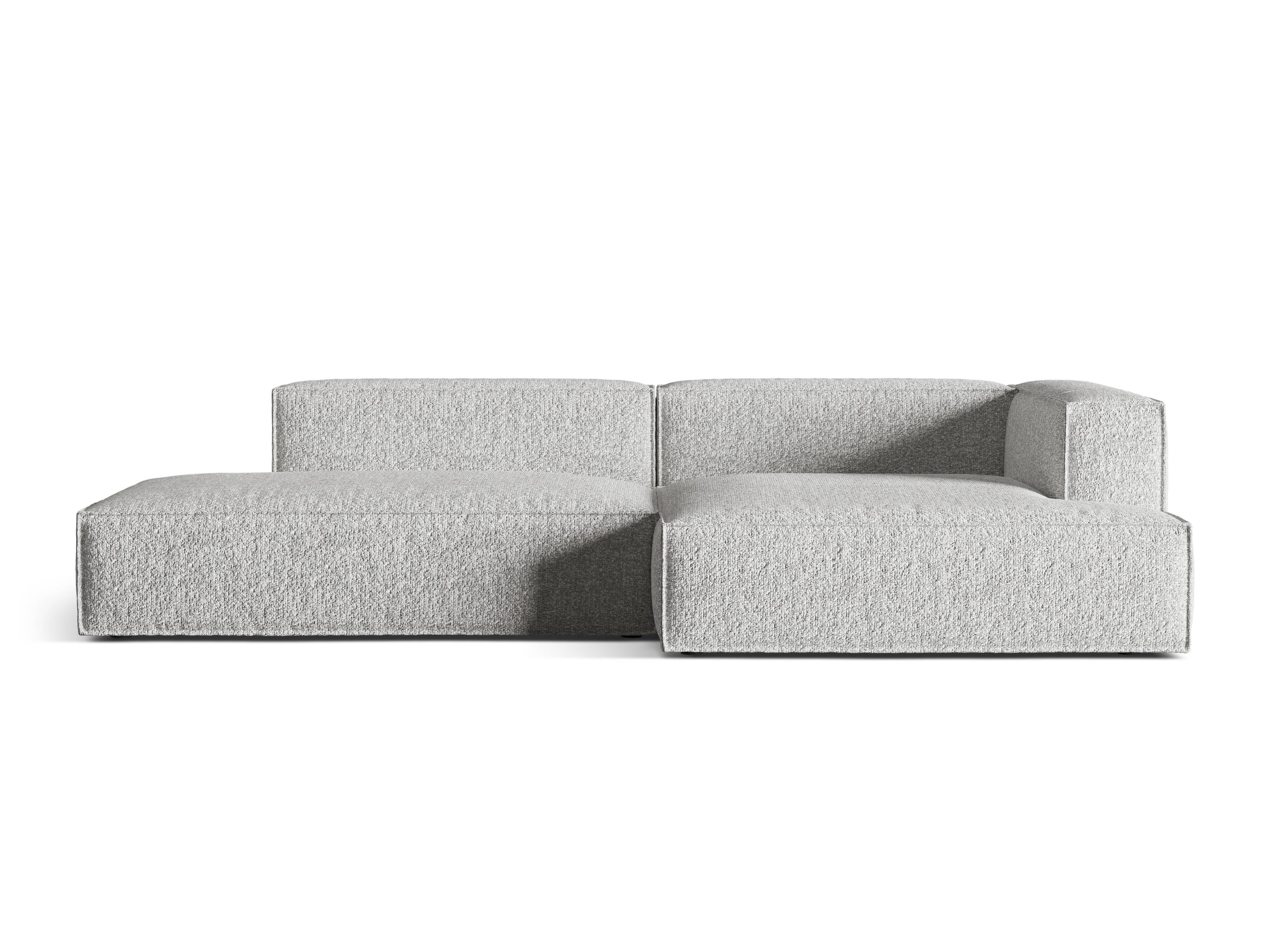 Micadoni Hoekbank Nuria 4-zits rechts bouclé | 