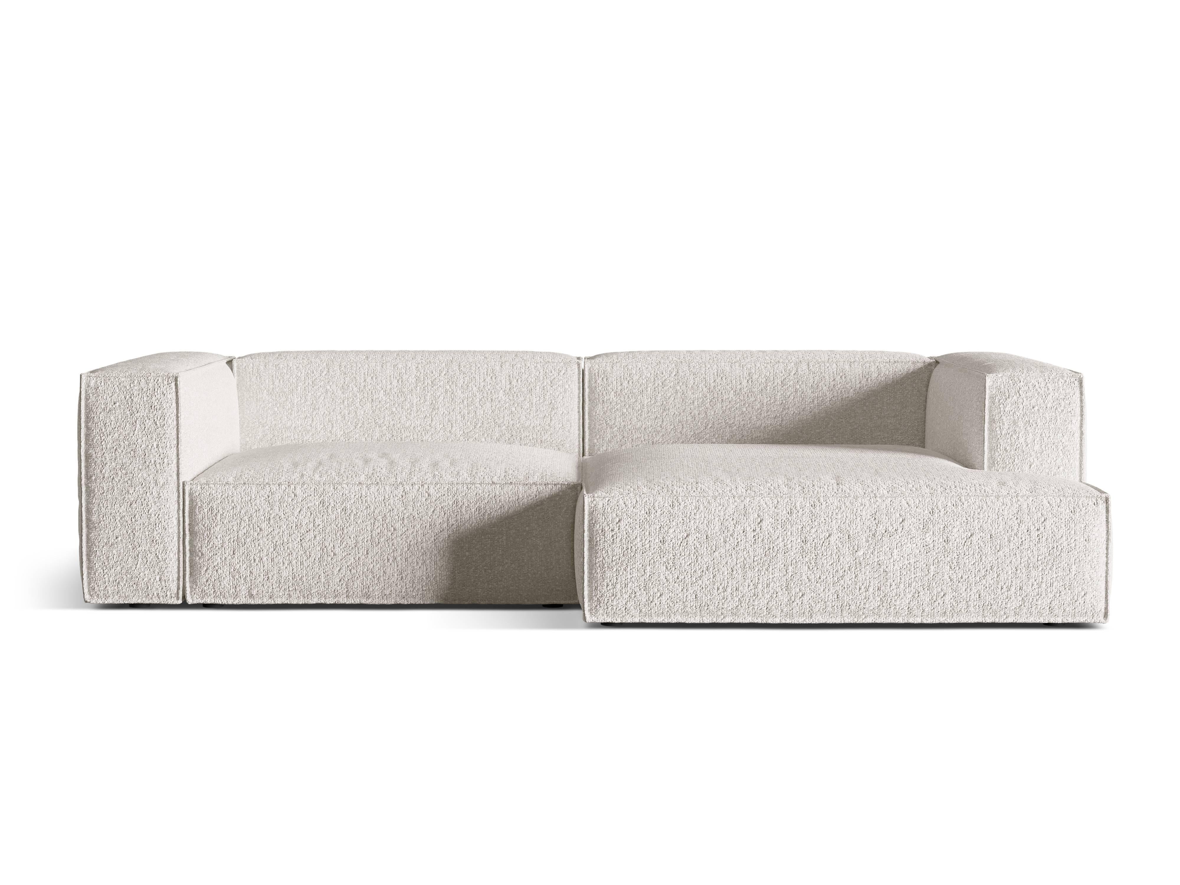 Micadoni Hoekbank Nuria 4-zits rechts bouclé | 