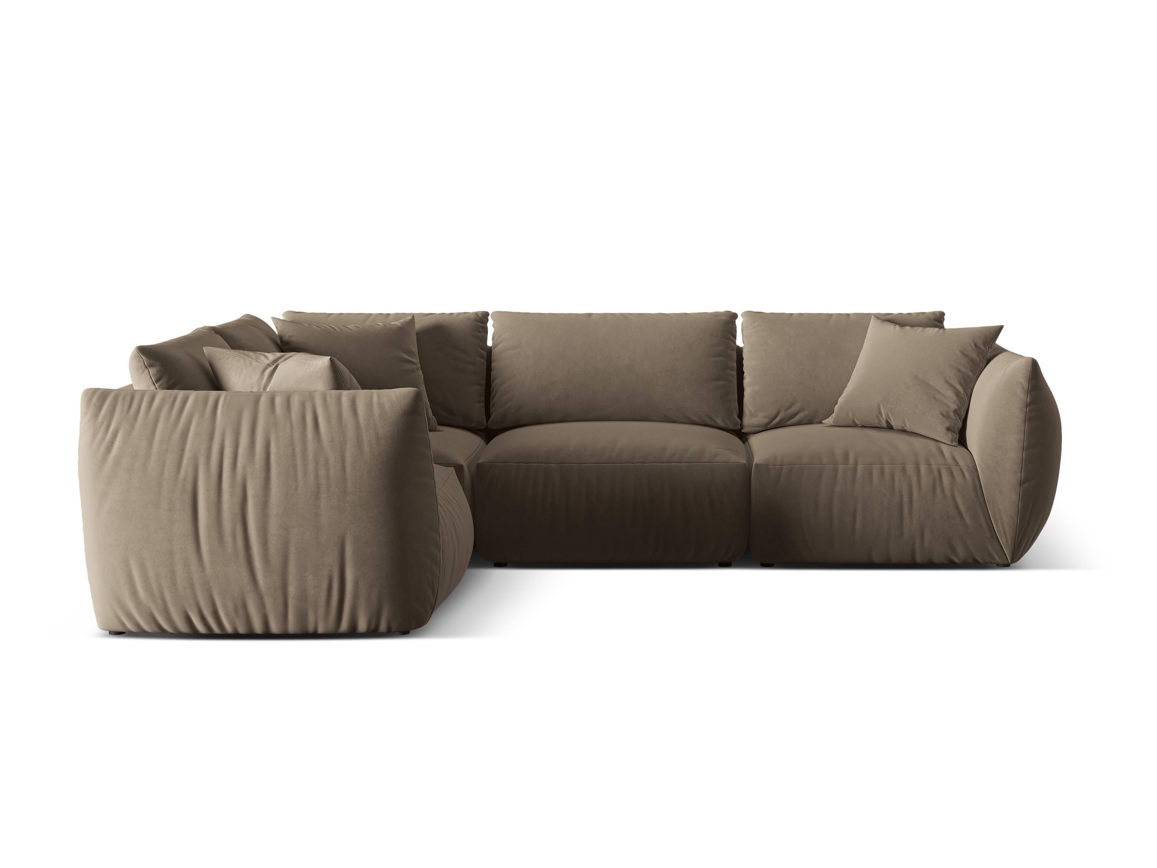 Micadoni Hoekbank Chris 4-zits links velvet | 