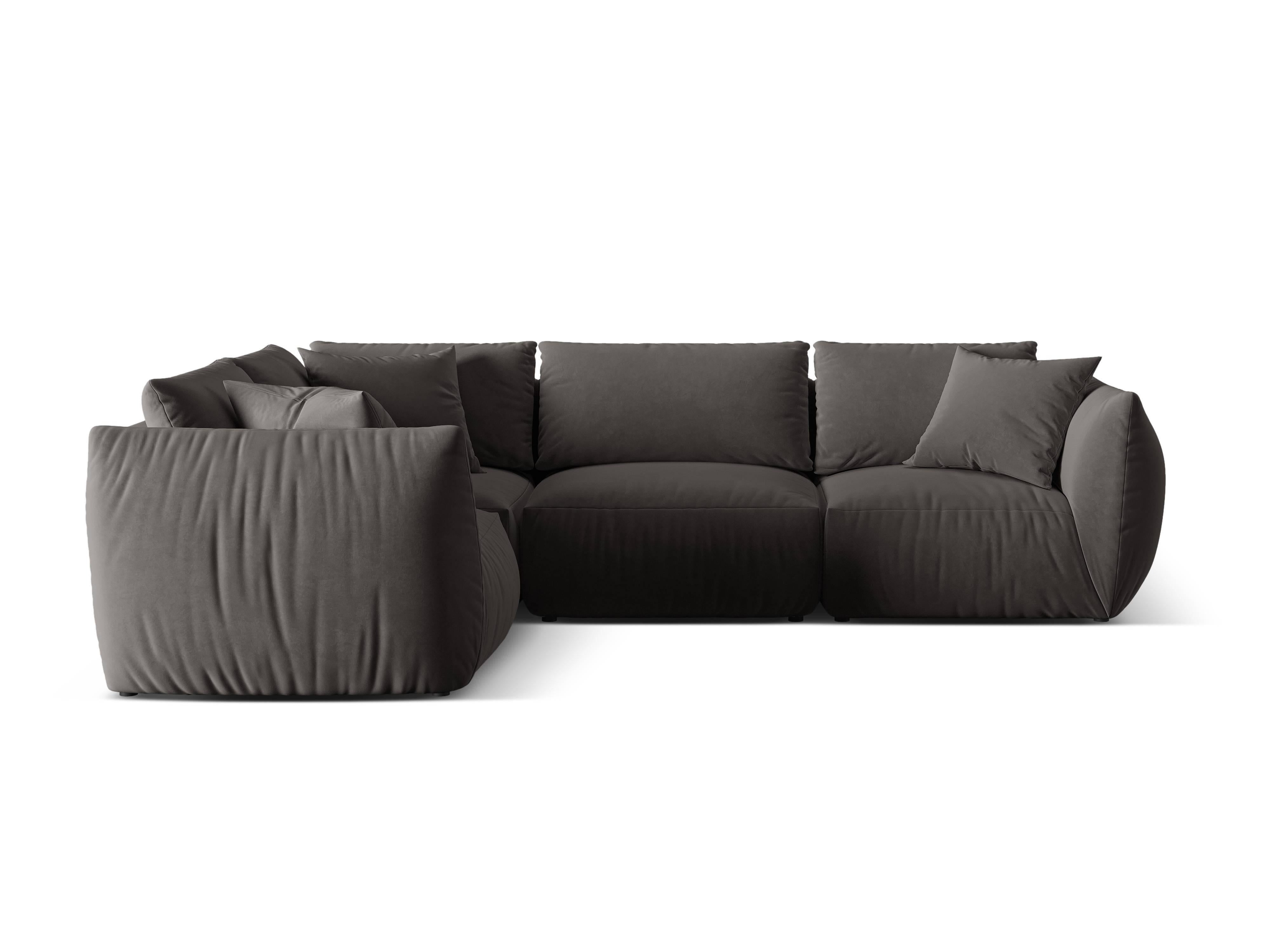Micadoni Hoekbank Chris 4-zits links velvet | 