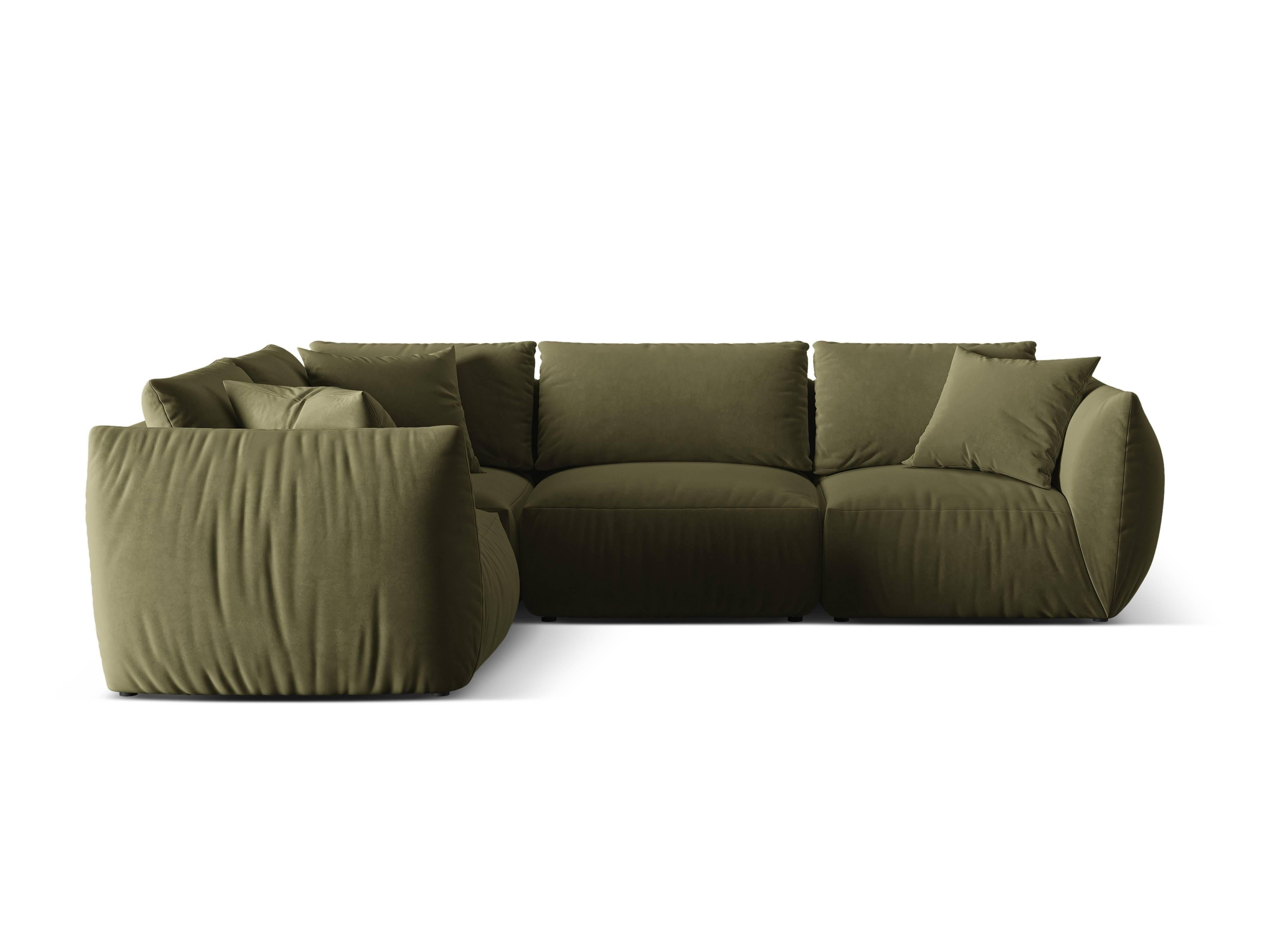Micadoni Hoekbank Chris 4-zits links velvet | 