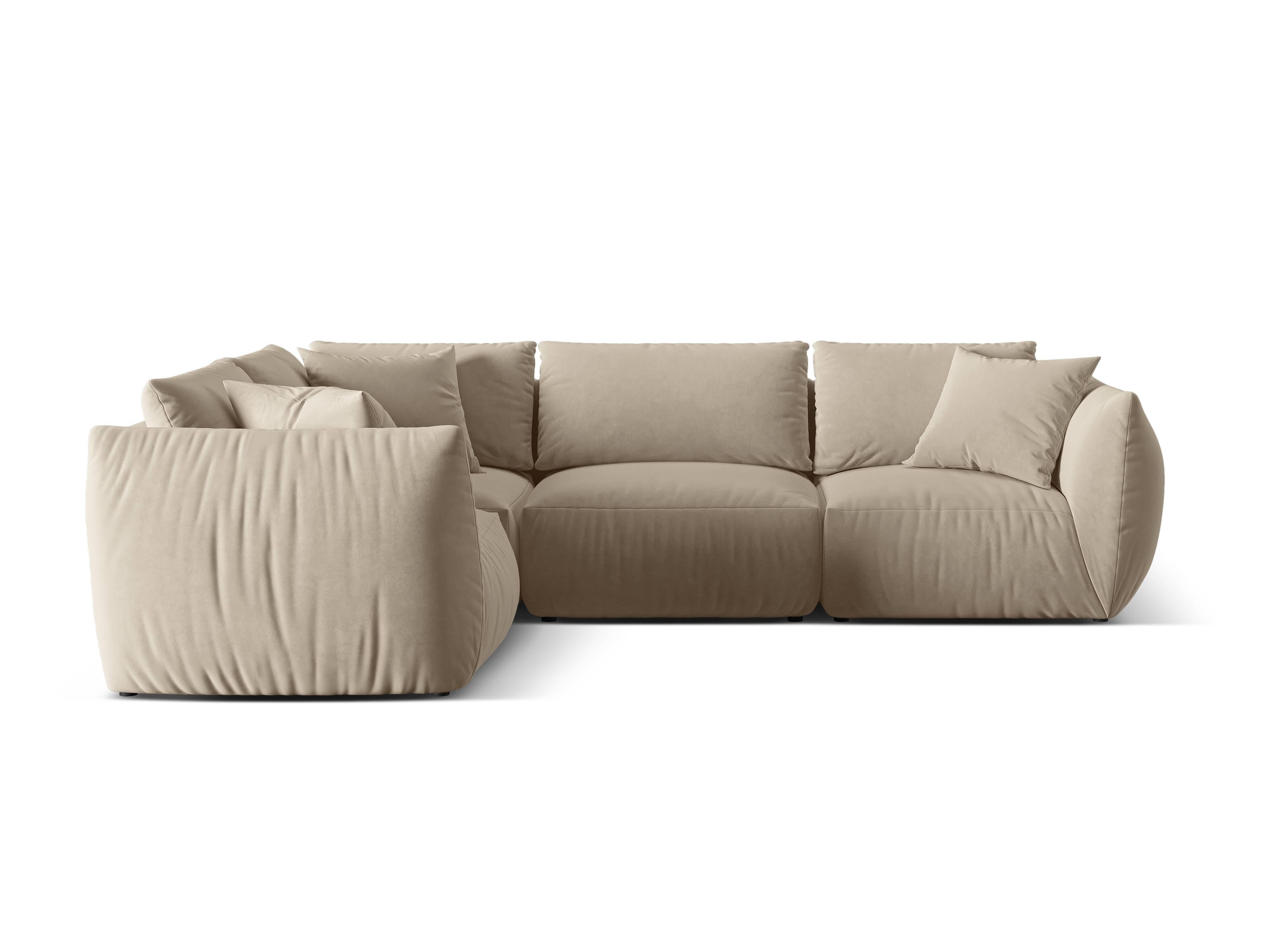 Micadoni Hoekbank Chris 4-zits links velvet | 