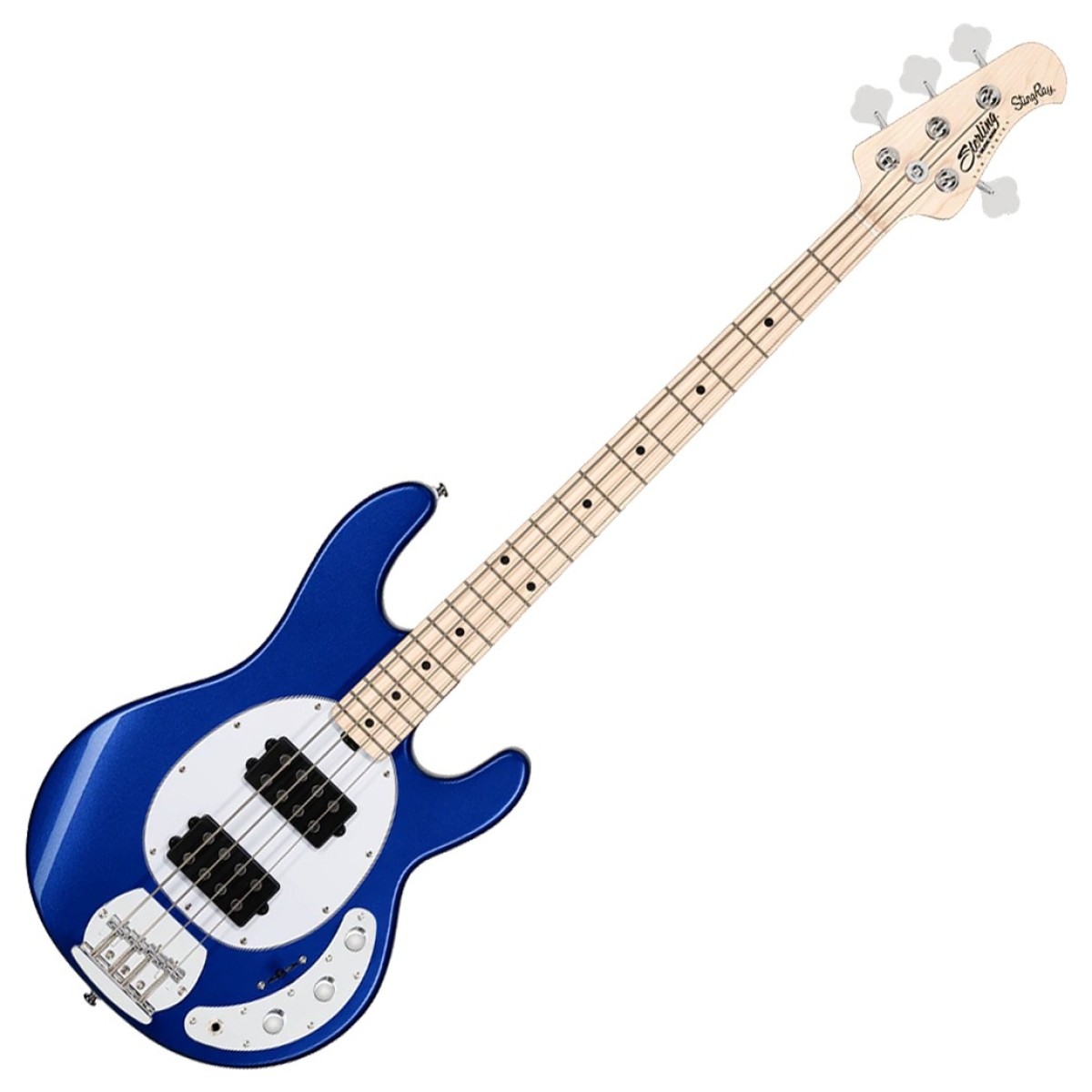 Sterling by Music Man Sterling Stingray Ray4 Bass HH Cobra Blue