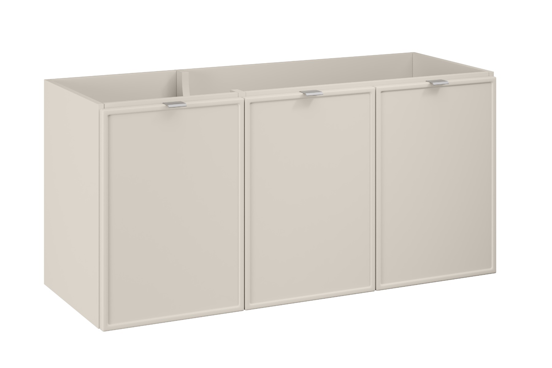 Comad Bella Cashmere onderkast met 3 deuren 120x45cm taupe