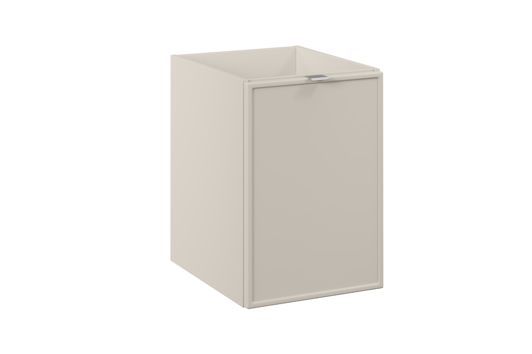 Comad Bella Cashmere onderkast 40x45cm met wasmand taupe